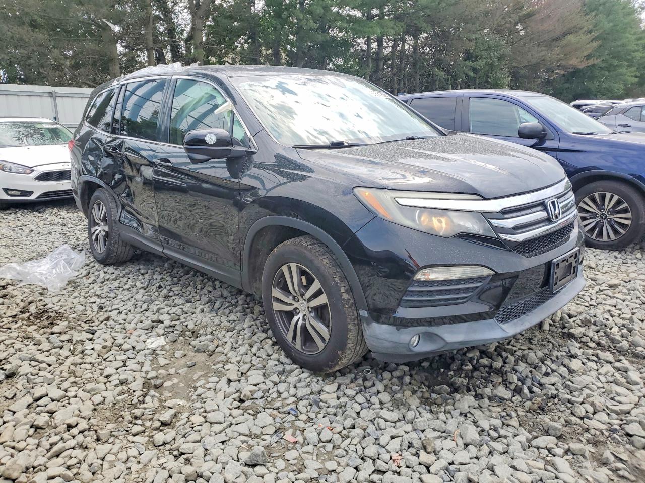 2017 Honda Pilot Exl Black vin: 5FNYF6H57HB017637
