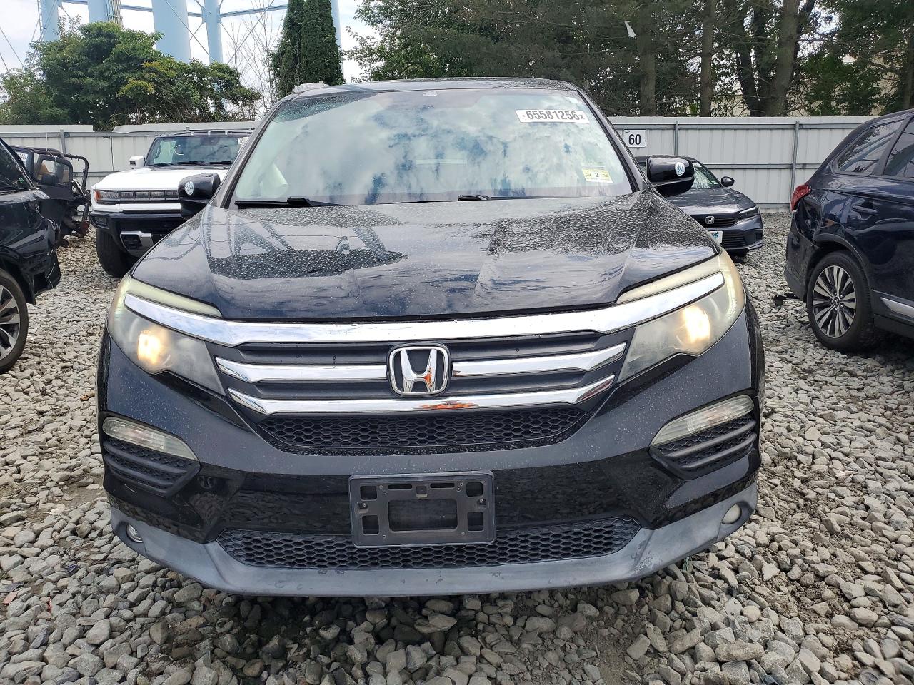 2017 Honda Pilot Exl Black vin: 5FNYF6H57HB017637
