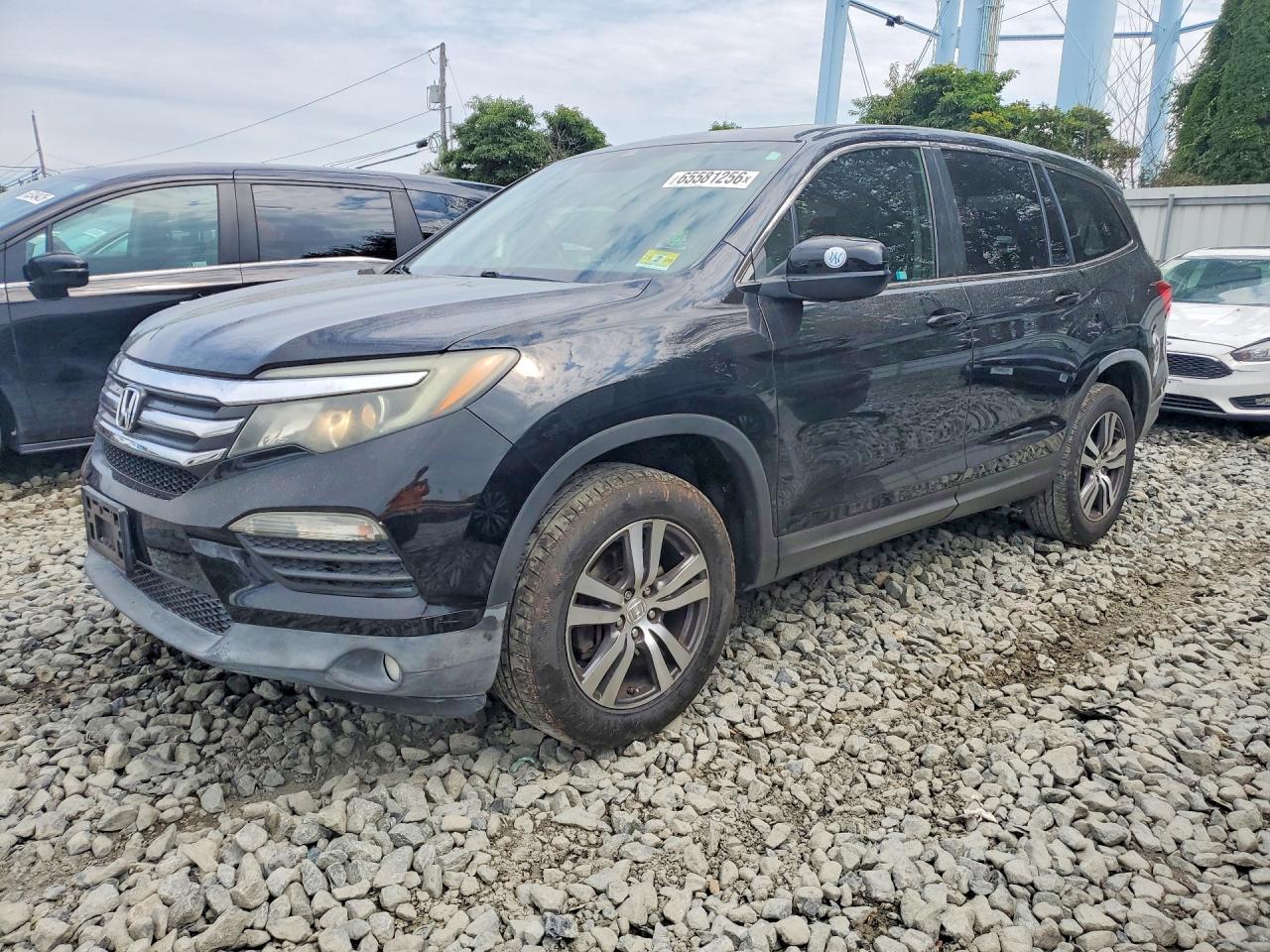 2017 Honda Pilot Exl Black vin: 5FNYF6H57HB017637