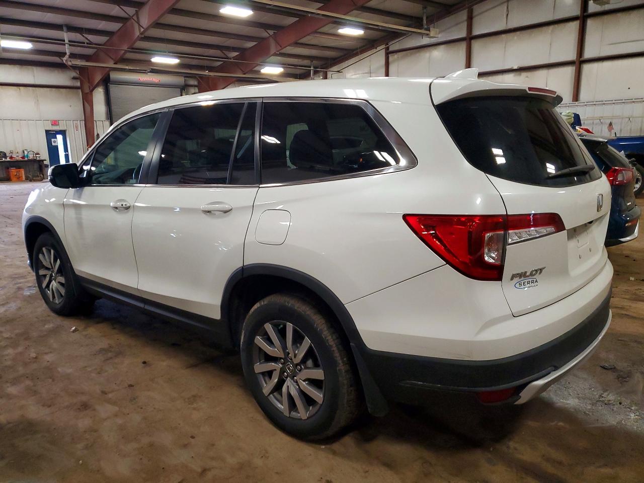 2020 Honda Pilot Exl White vin: 5FNYF6H57LB021129