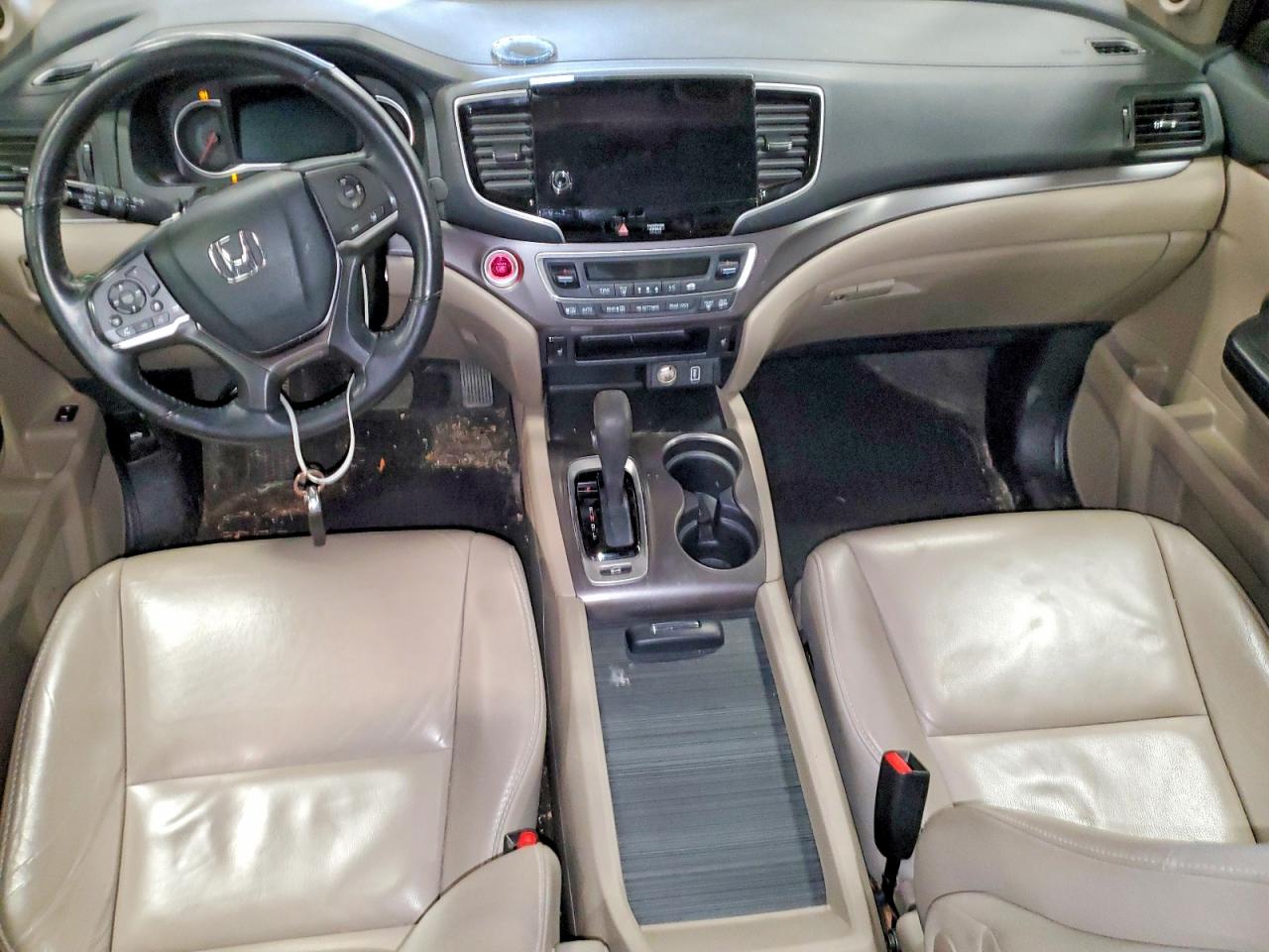 2020 Honda Pilot Exl White vin: 5FNYF6H57LB021129