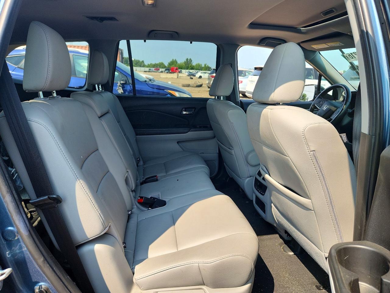 2019 Honda Pilot Exl Blue vin: 5FNYF6H58KB025866