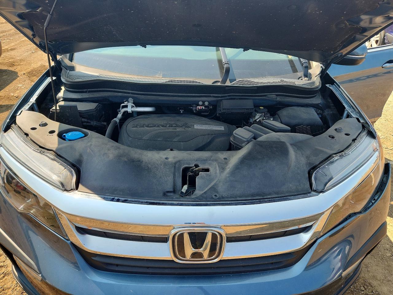 2019 Honda Pilot Exl Blue vin: 5FNYF6H58KB025866