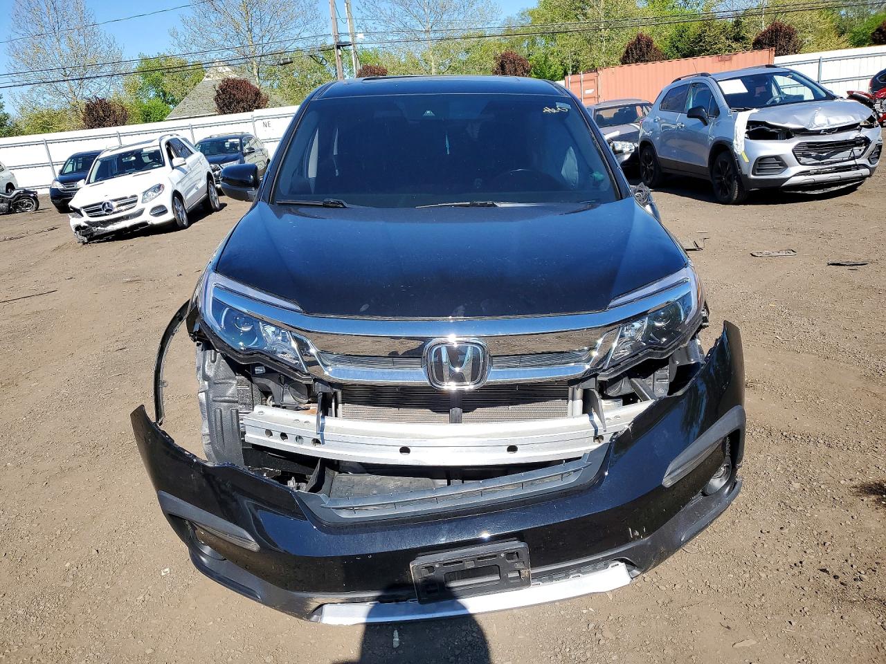 2019 Honda Pilot Exl Black vin: 5FNYF6H58KB100940