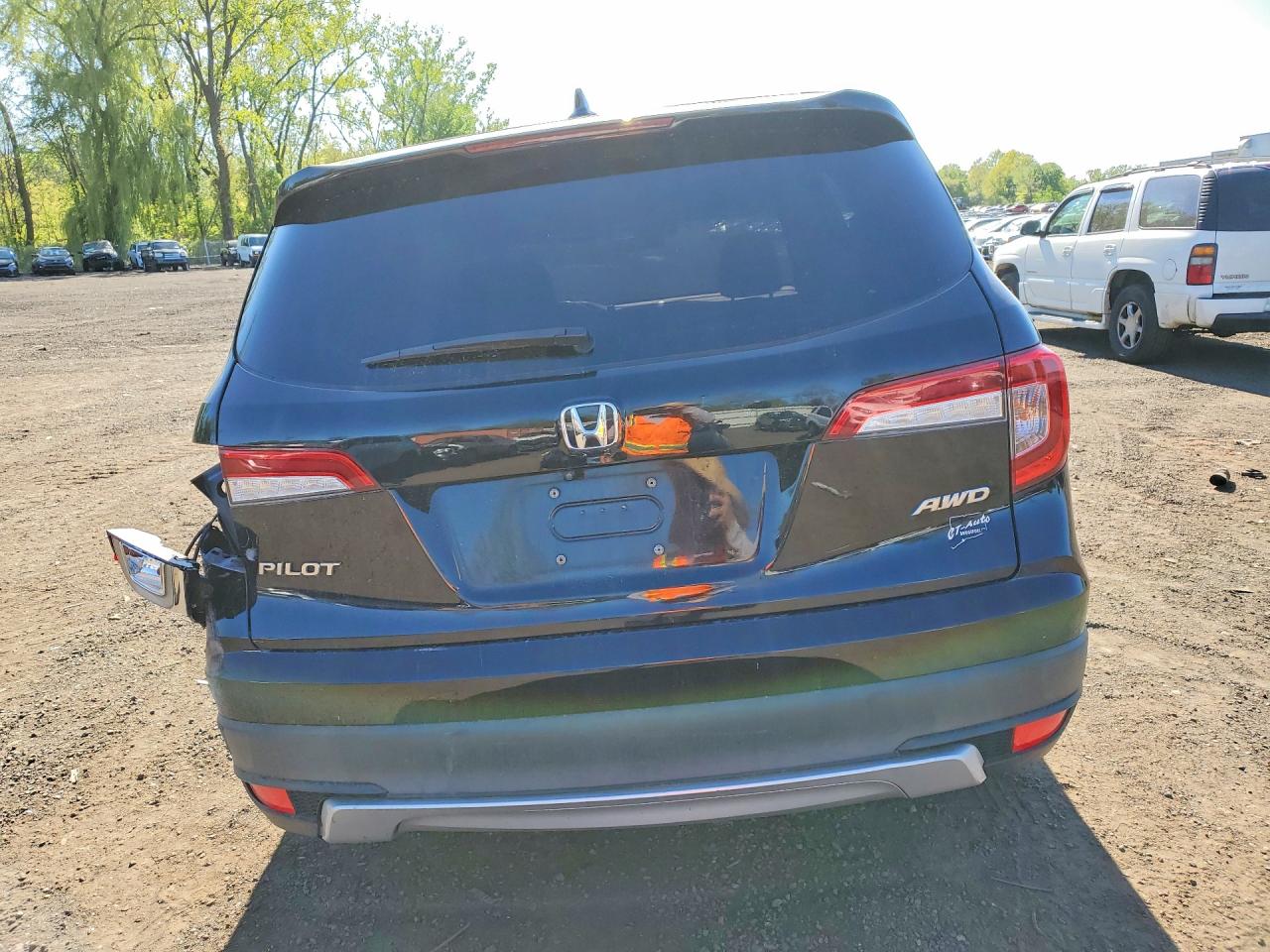 2019 Honda Pilot Exl Black vin: 5FNYF6H58KB100940