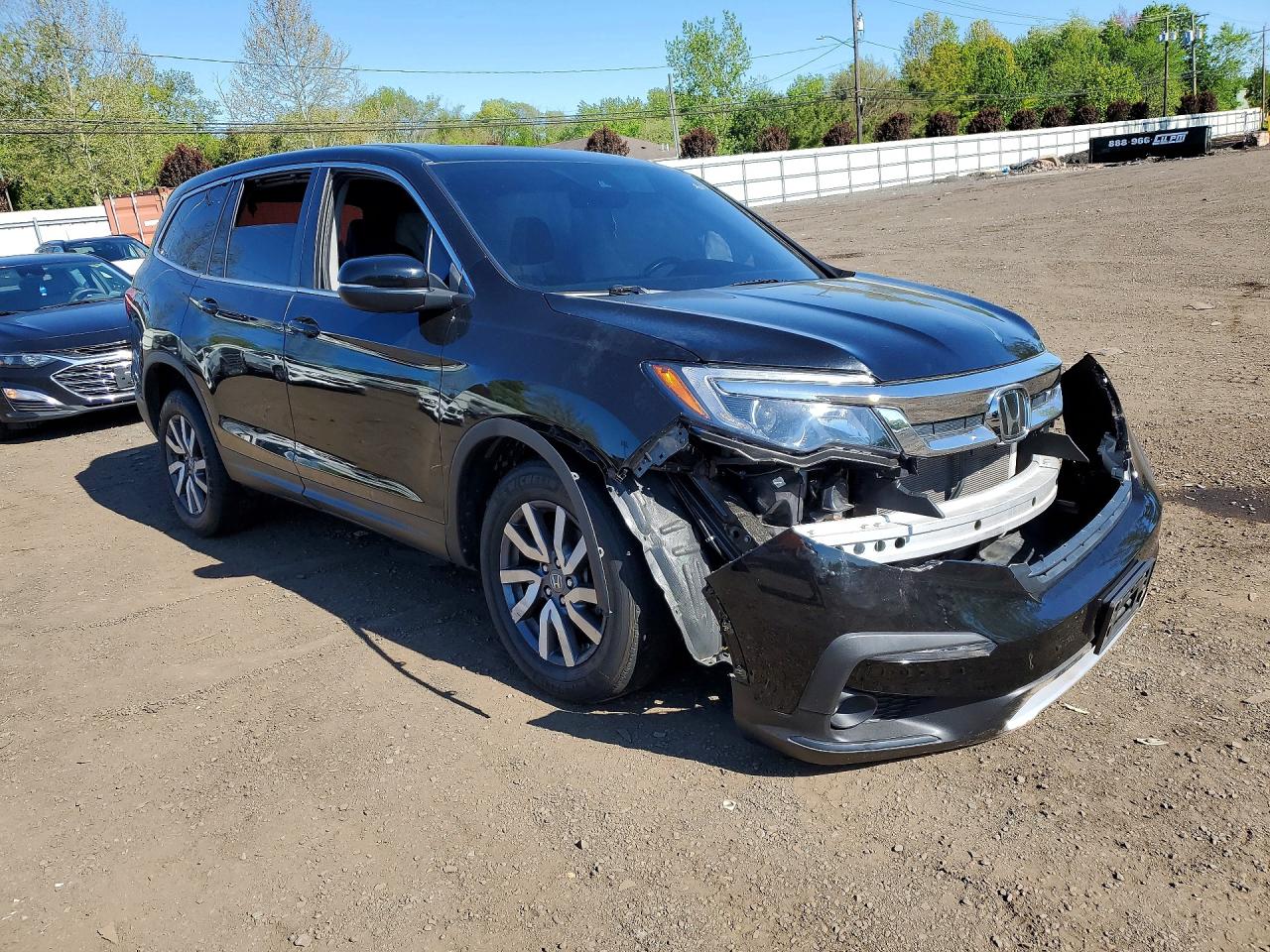 2019 Honda Pilot Exl Black vin: 5FNYF6H58KB100940