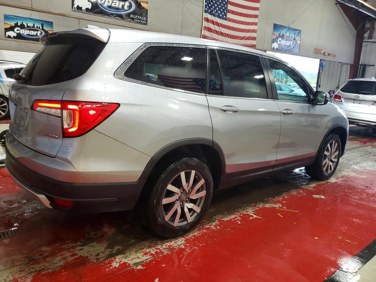 2019 Honda Pilot Exl Silver vin: 5FNYF6H5XKB096518