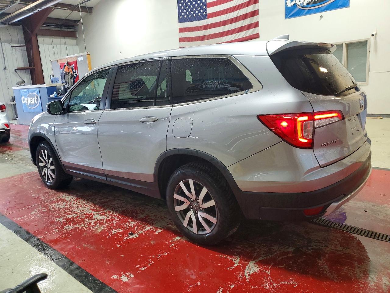2019 Honda Pilot Exl Silver vin: 5FNYF6H5XKB096518