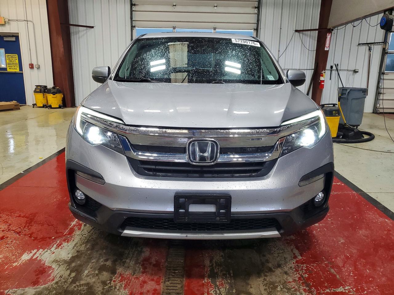 2019 Honda Pilot Exl Silver vin: 5FNYF6H5XKB096518