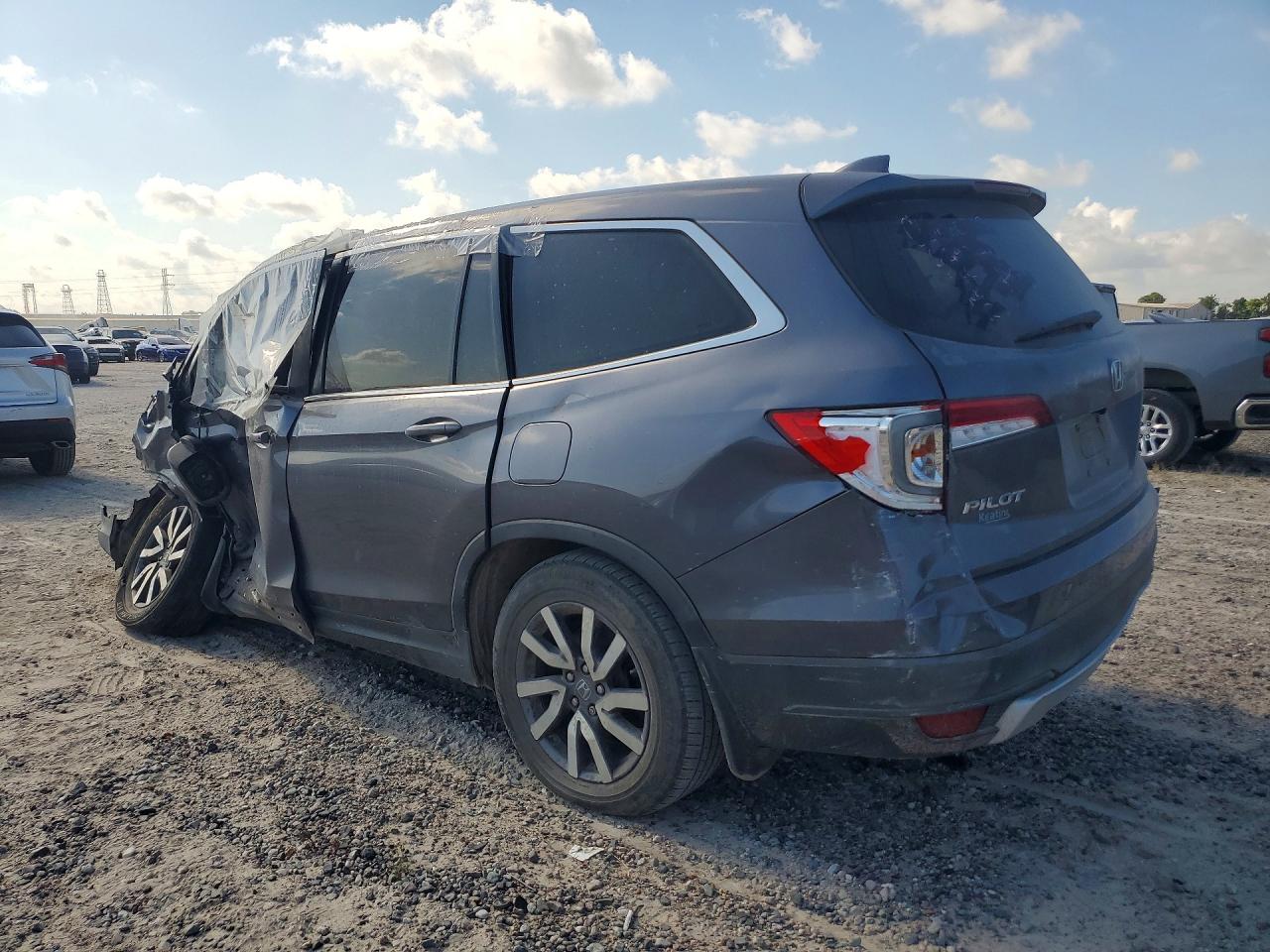 2020 Honda Pilot Exl Gray vin: 5FNYF6H5XLB069871
