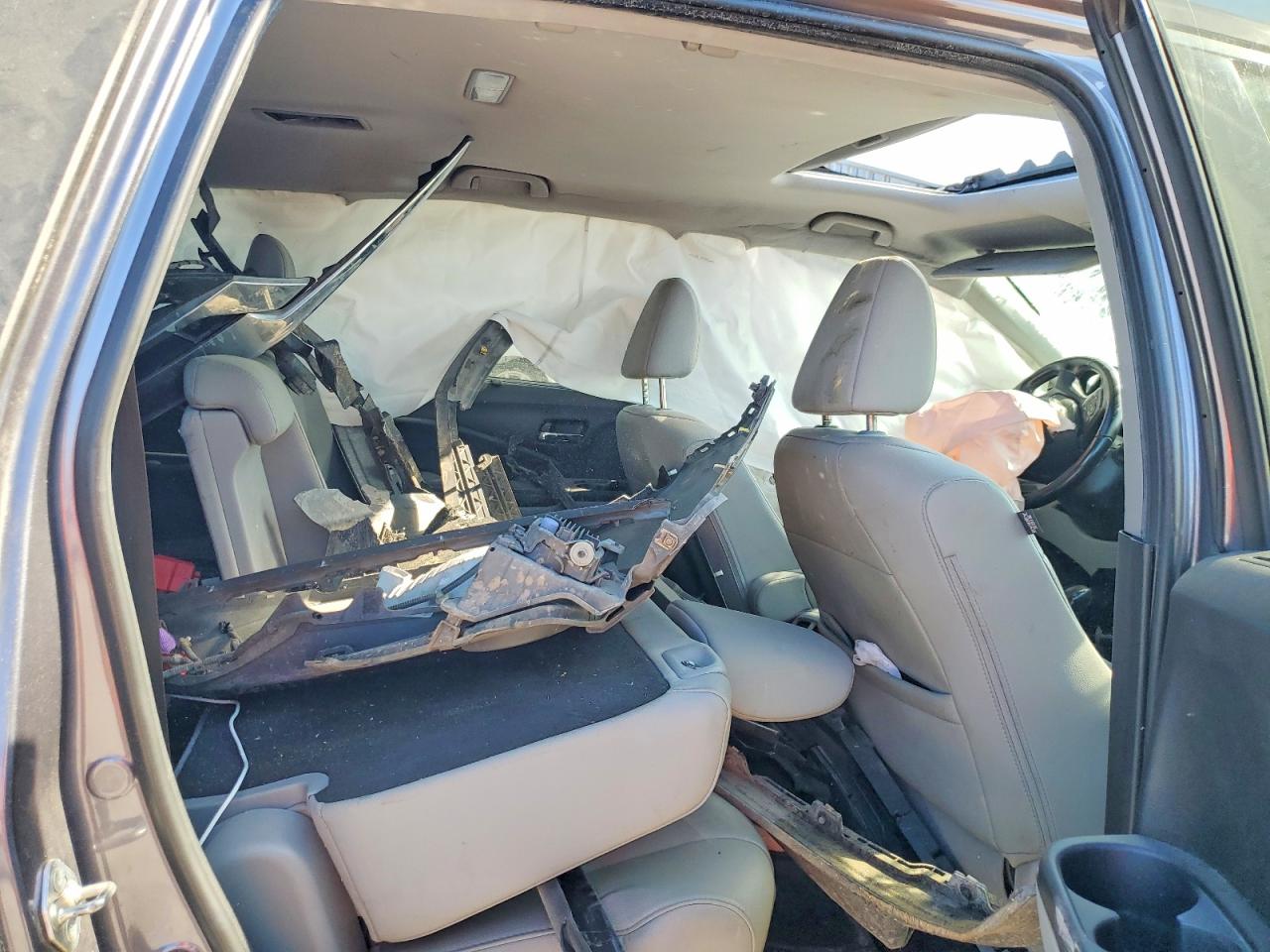 2020 Honda Pilot Exl Gray vin: 5FNYF6H5XLB069871