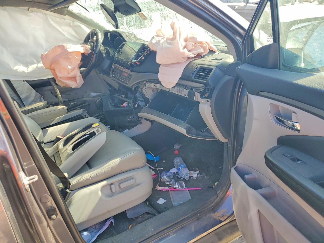 2020 Honda Pilot Exl Gray vin: 5FNYF6H5XLB069871