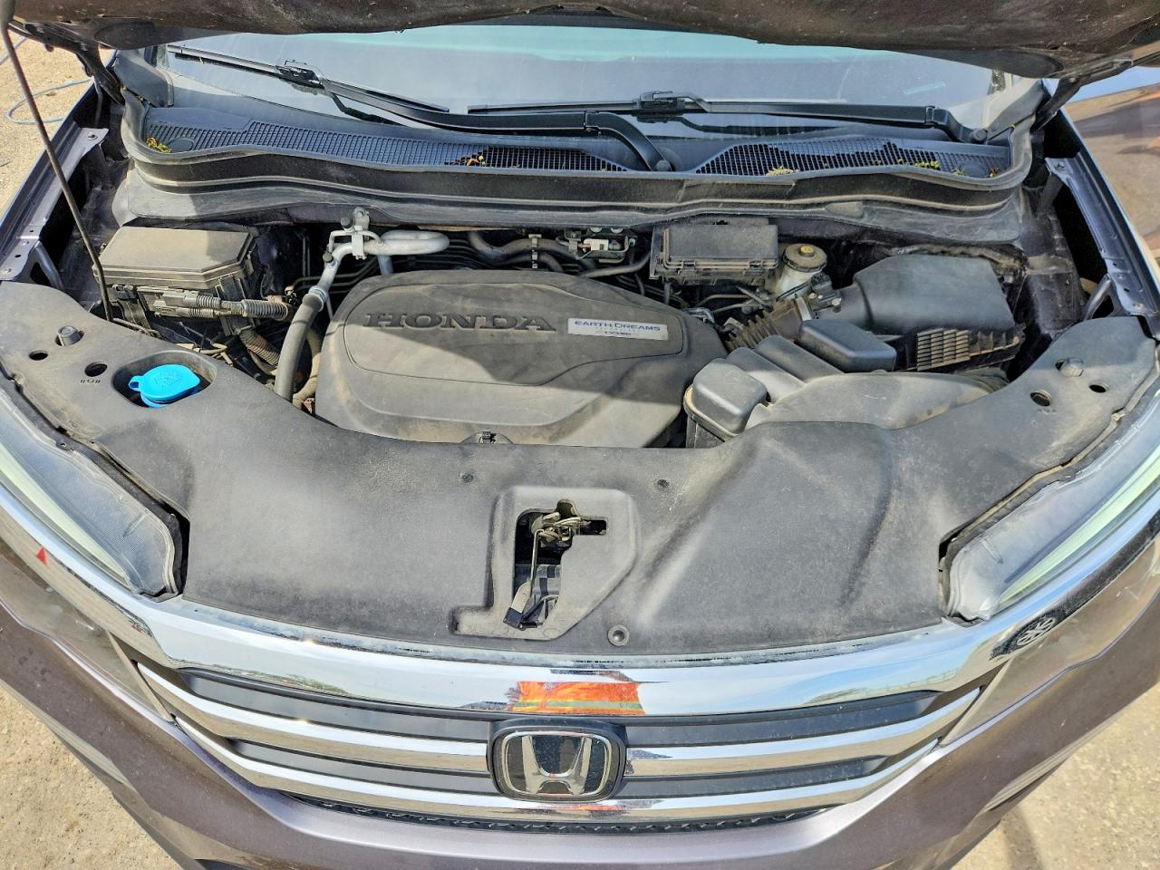 2017 Honda Pilot Exl Gray vin: 5FNYF6H61HB075770