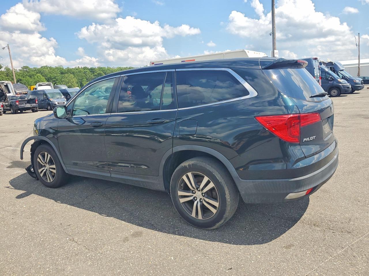 2018 Honda Pilot Exl Green vin: 5FNYF6H61JB036537