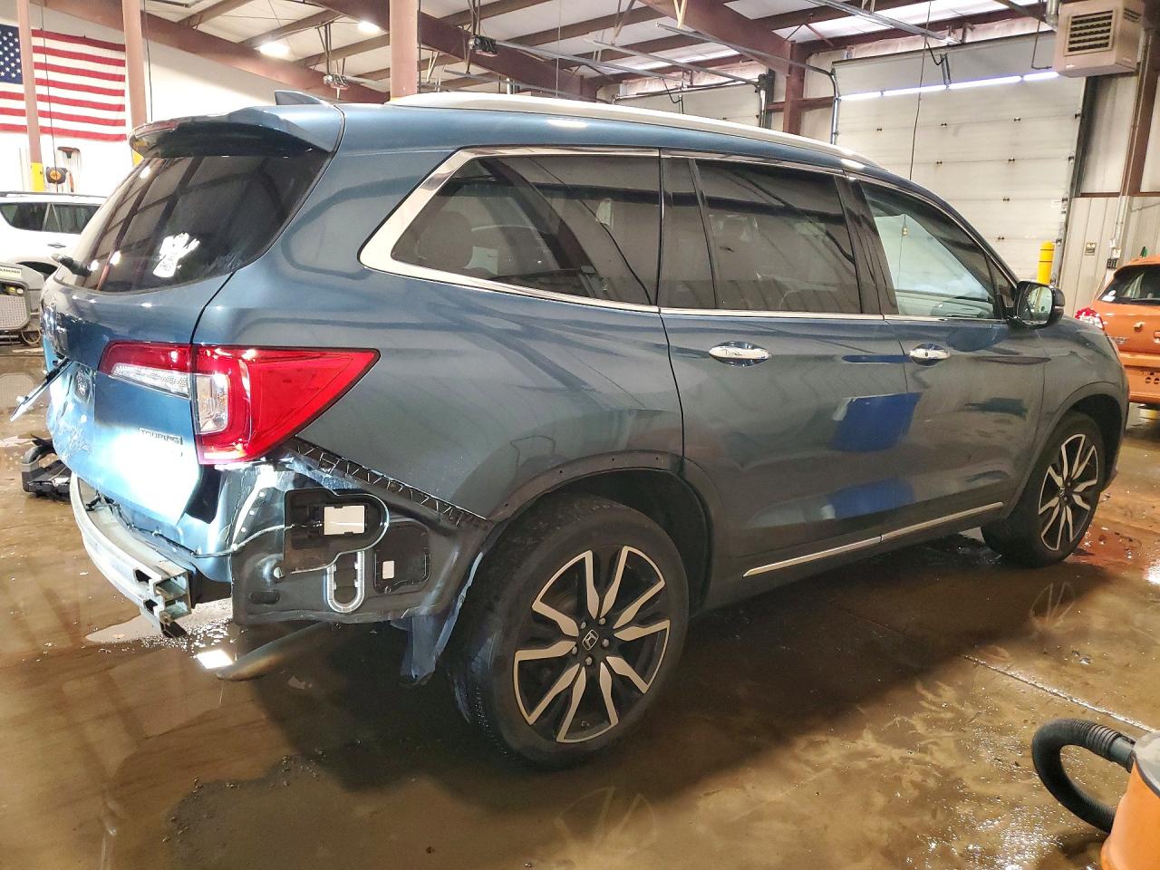 2020 Honda Pilot Touring Blue vin: 5FNYF6H61LB054717
