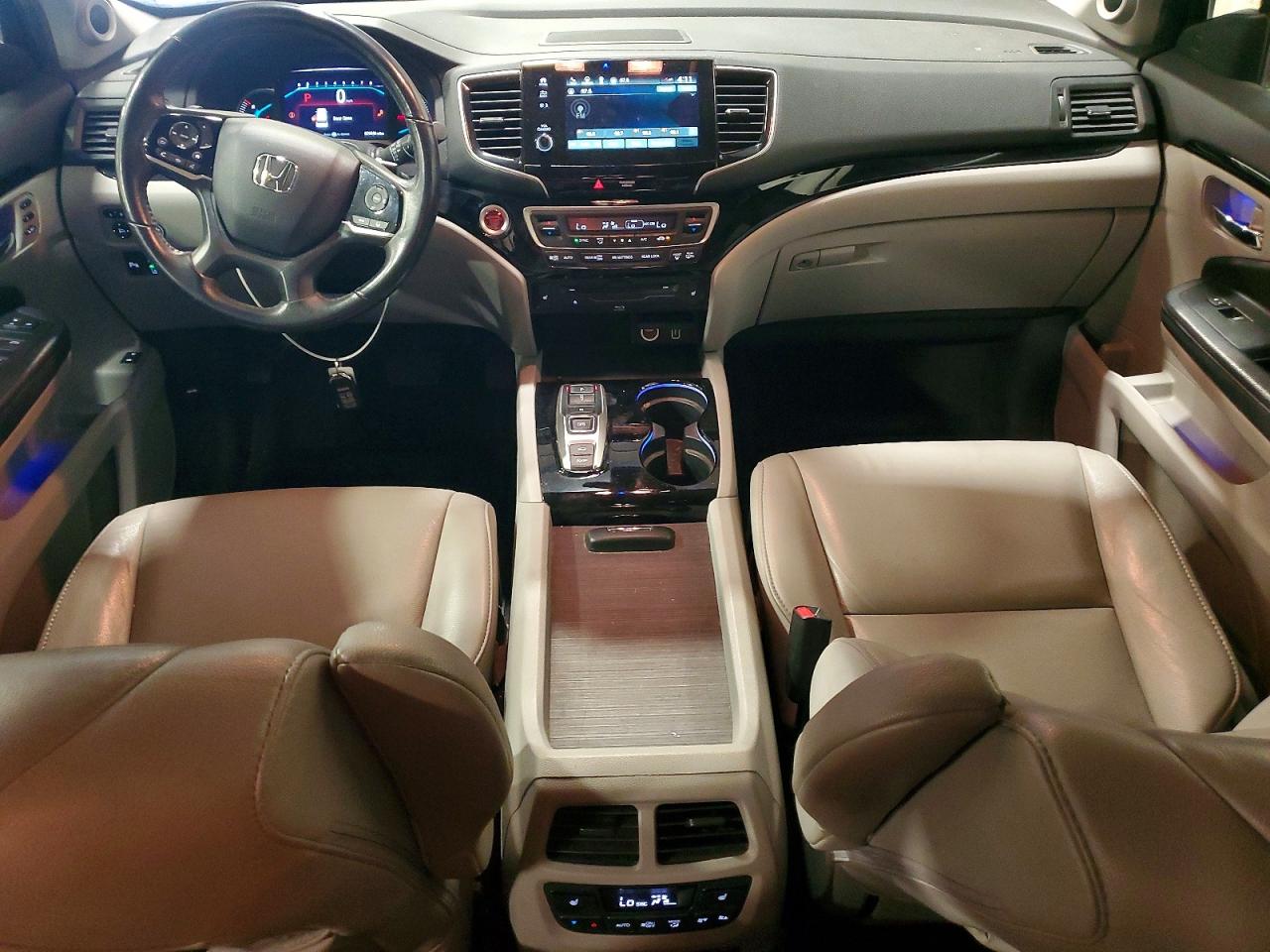 2020 Honda Pilot Touring Blue vin: 5FNYF6H61LB054717