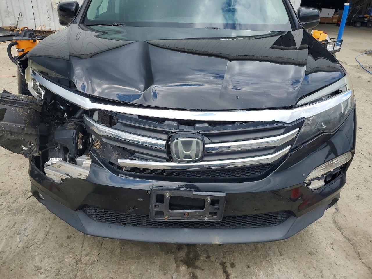 2016 Honda Pilot Exl Black vin: 5FNYF6H67GB097240
