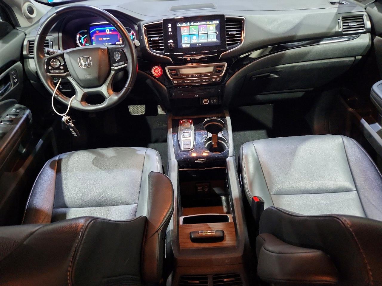 2022 Honda Pilot Touring Gray vin: 5FNYF6H67NB012877