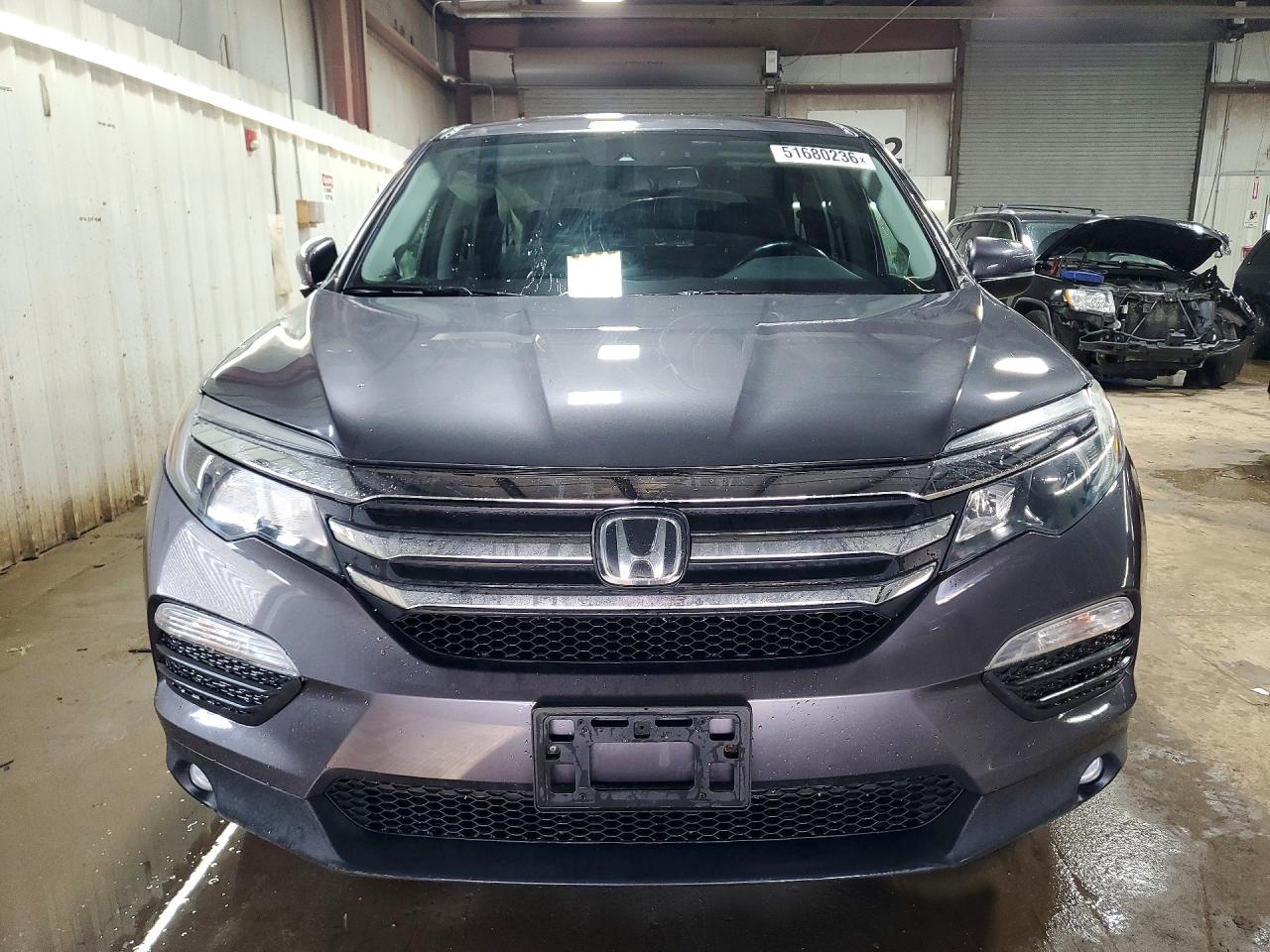 2018 Honda Pilot Exl Gray vin: 5FNYF6H69JB032316