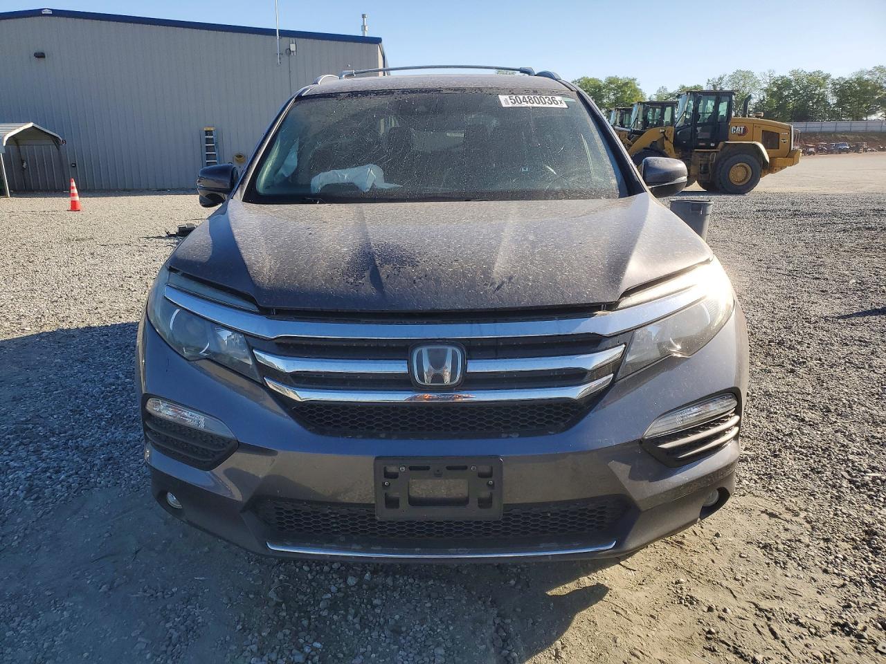 2017 Honda Pilot Touring Серый vin: 5FNYF6H90HB075706