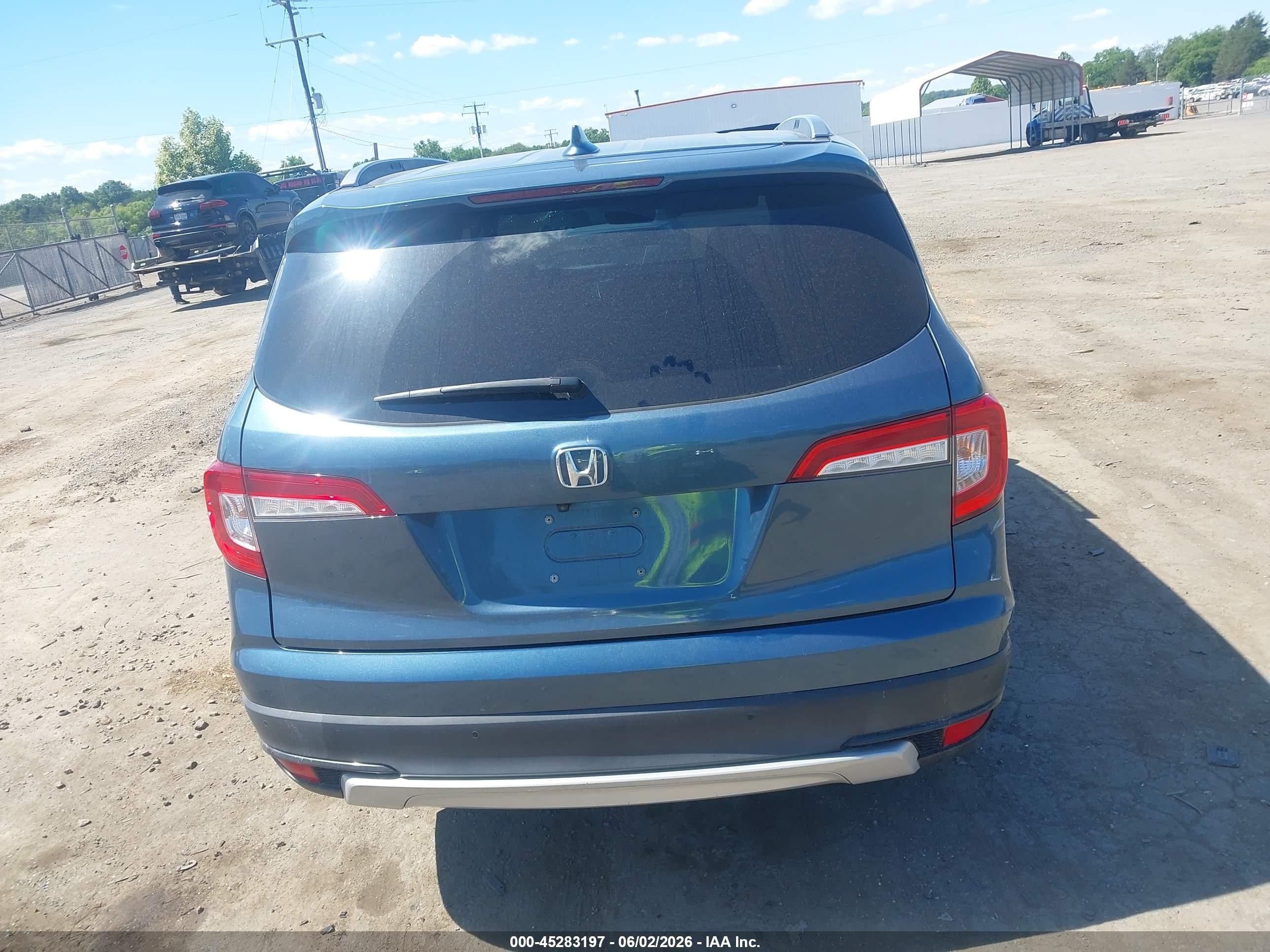 2021 Honda Pilot Awd Touring 8 Passenger Синий vin: 5FNYF6H90MB055630