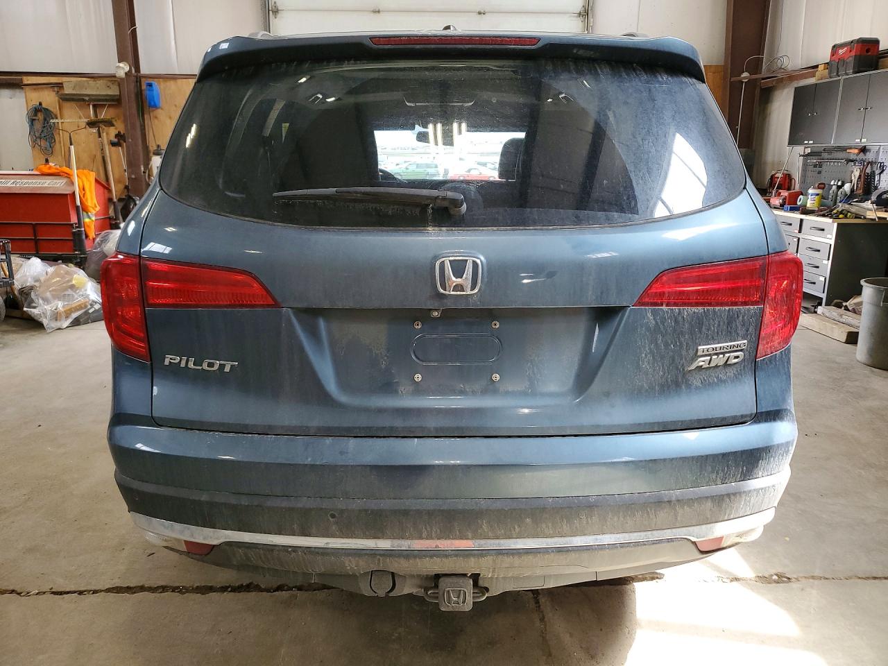 2018 Honda Pilot Touring Blue vin: 5FNYF6H92JB503037