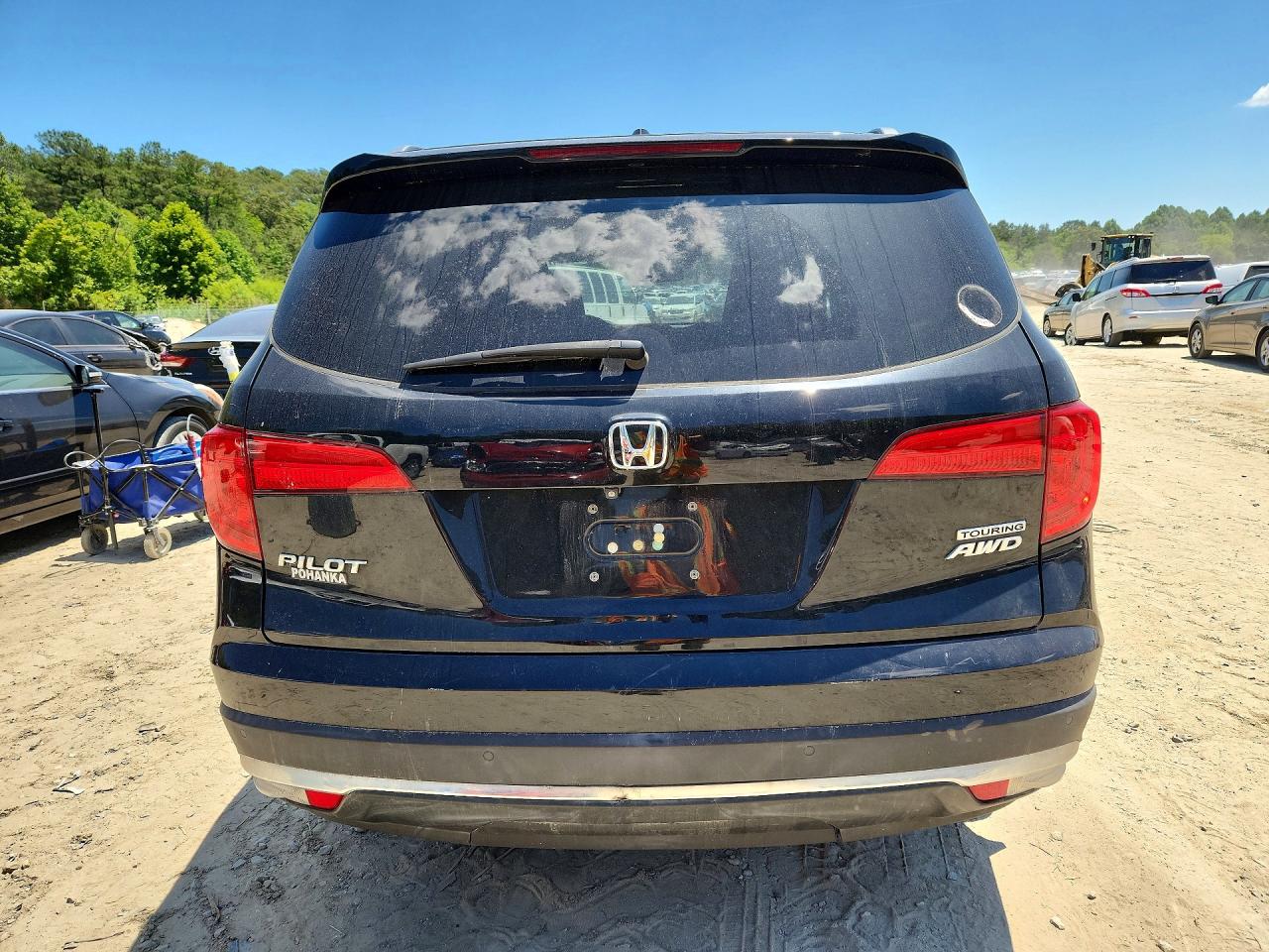 2016 Honda Pilot Touring Черный vin: 5FNYF6H93GB095074