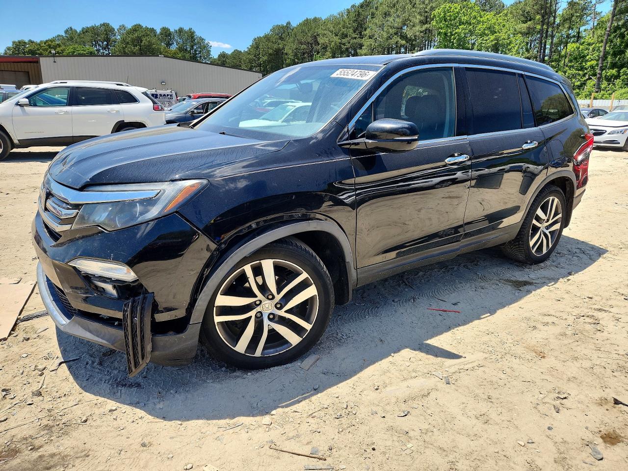 2016 Honda Pilot Touring Черный vin: 5FNYF6H93GB095074