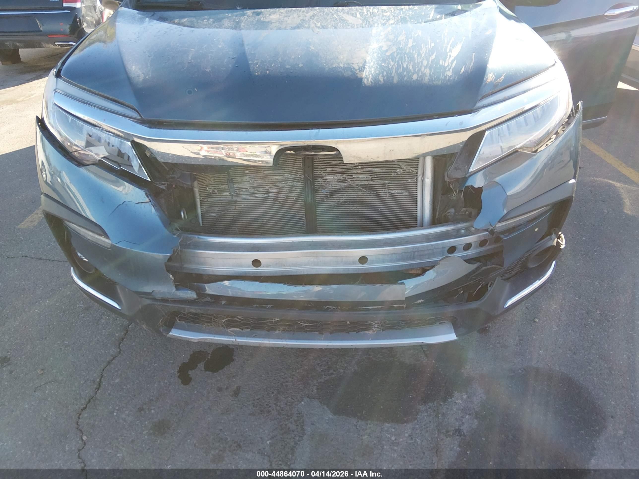 2022 Honda Pilot Awd Touring 8 Passenger Синий vin: 5FNYF6H93NB002776