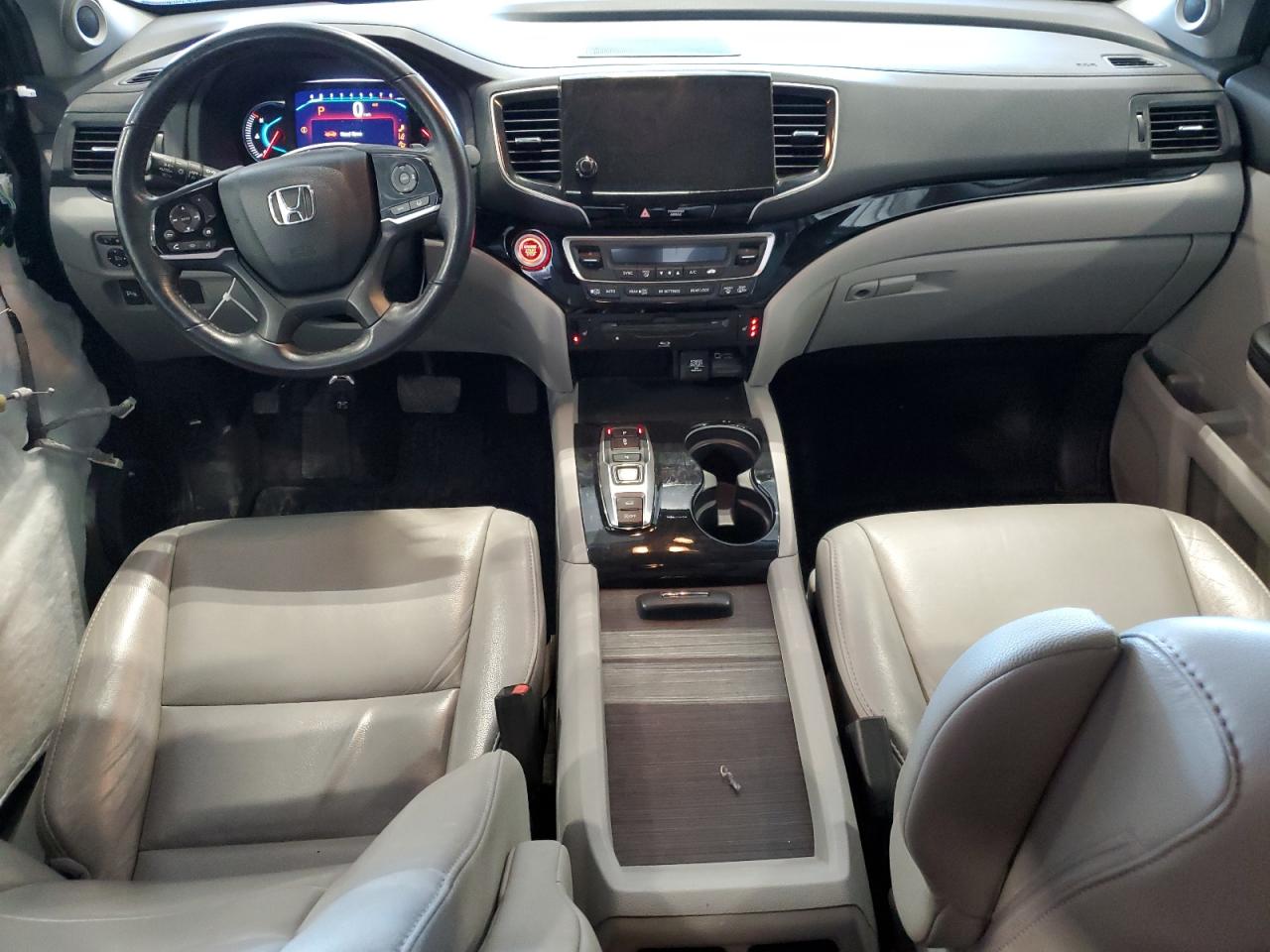 2021 Honda Pilot Touring Серый vin: 5FNYF6H94MB034098