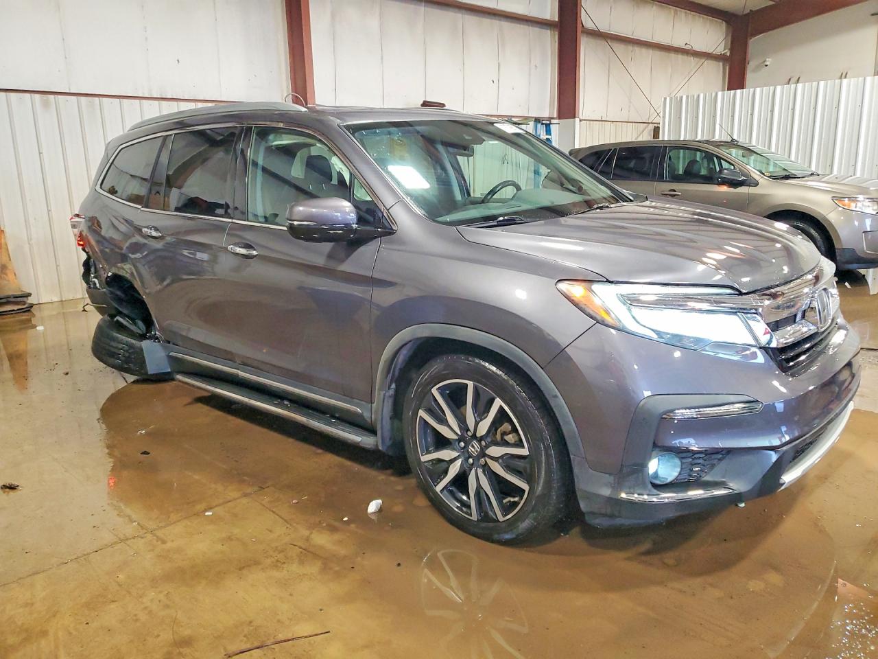 2020 Honda Pilot Touring Gray vin: 5FNYF6H95LB005126