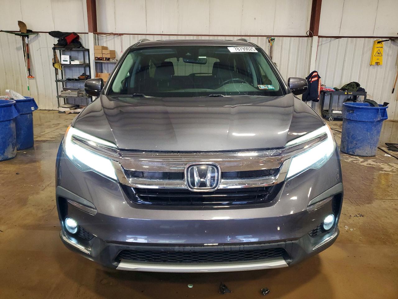 2020 Honda Pilot Touring Gray vin: 5FNYF6H95LB005126