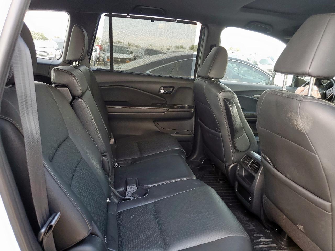 2020 Honda Passport Exl White vin: 5FNYF7H50LB004226