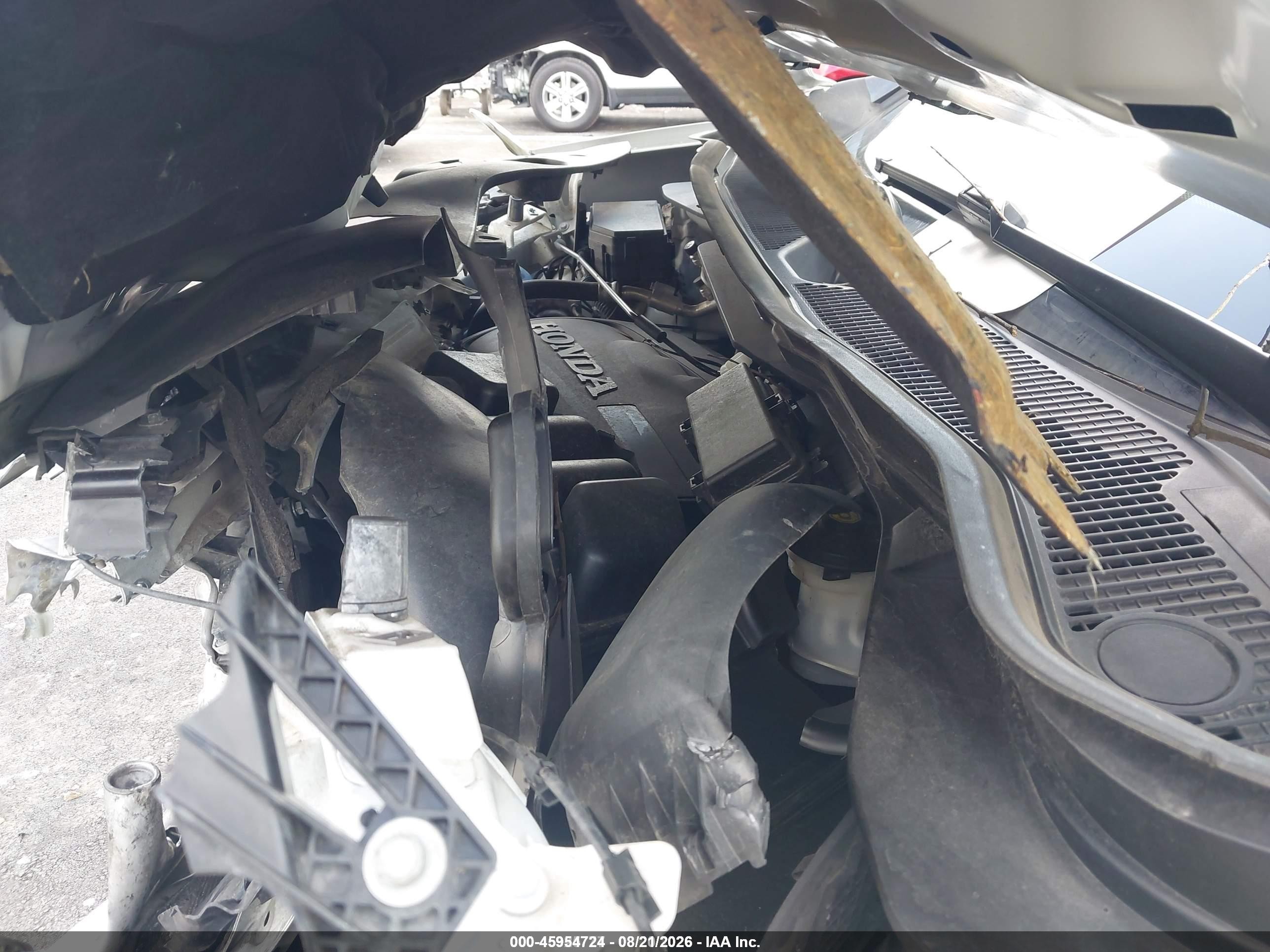 2021 Honda Passport 2wd Ex-l White vin: 5FNYF7H51MB004155