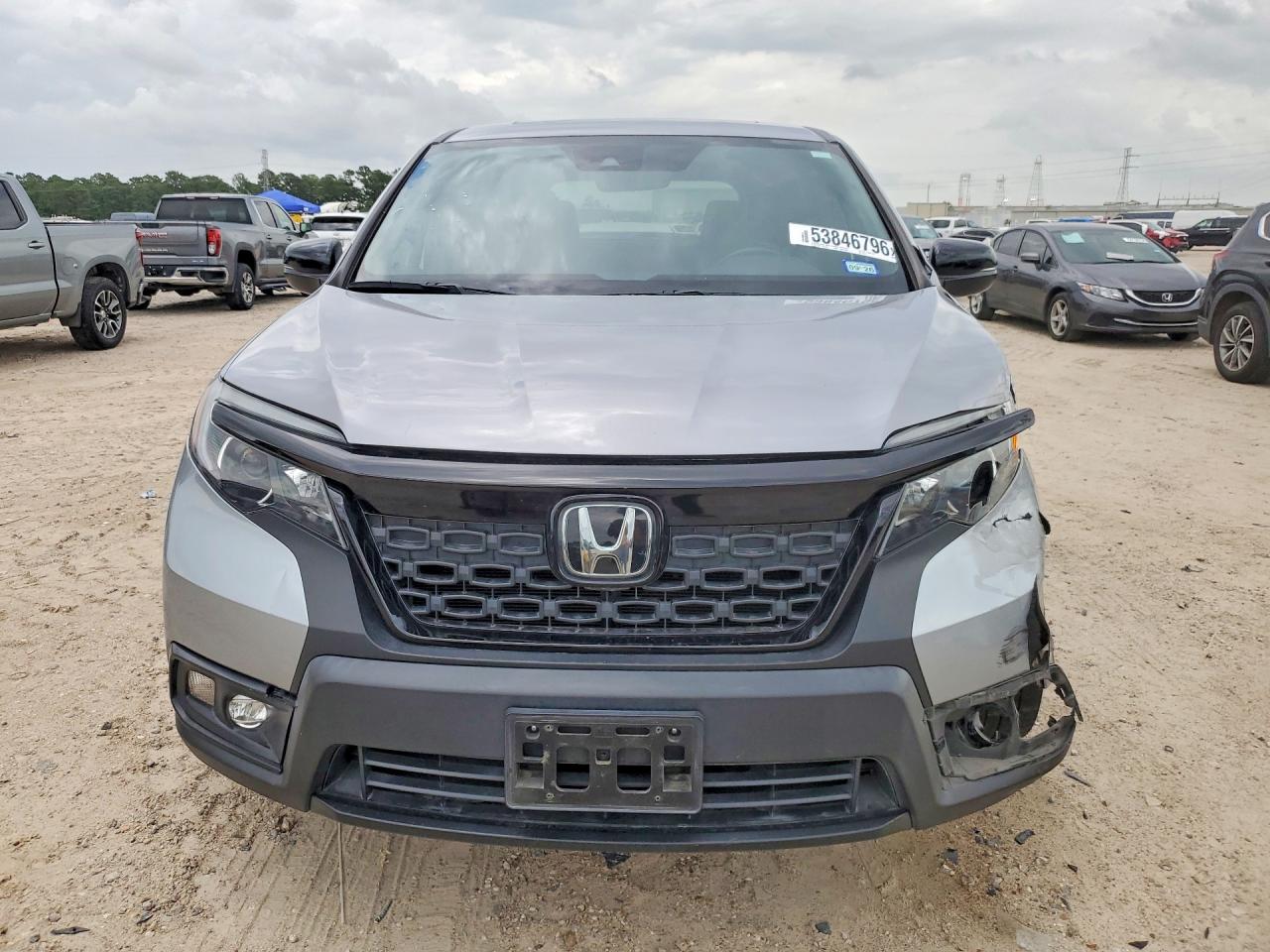 2021 Honda Passport Exl Silver vin: 5FNYF7H51MB011431
