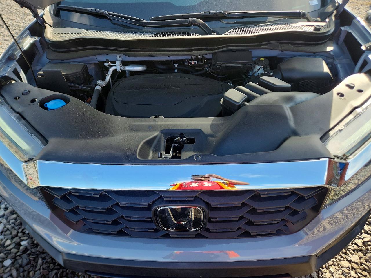 2022 Honda Passport Exl Серый vin: 5FNYF7H51NB000981