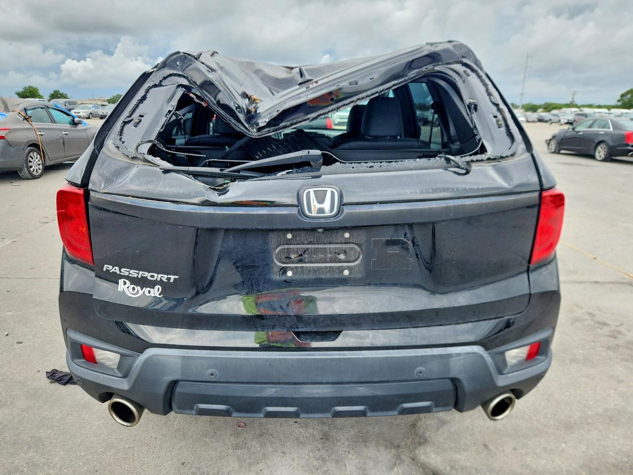 2022 Honda Passport Exl Black vin: 5FNYF7H52NB002190