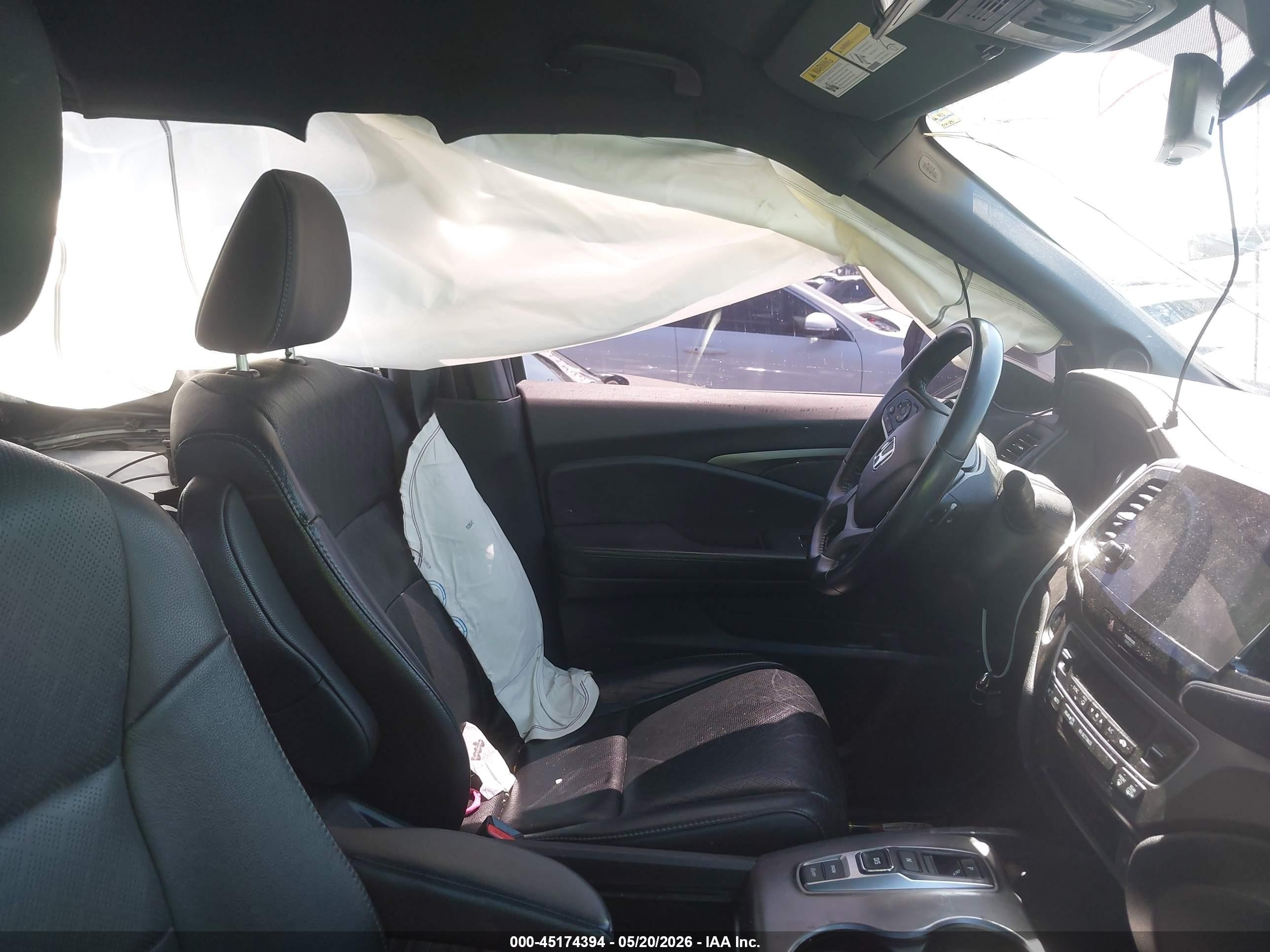 2021 Honda Passport 2wd Ex-l Серый vin: 5FNYF7H56MB000621