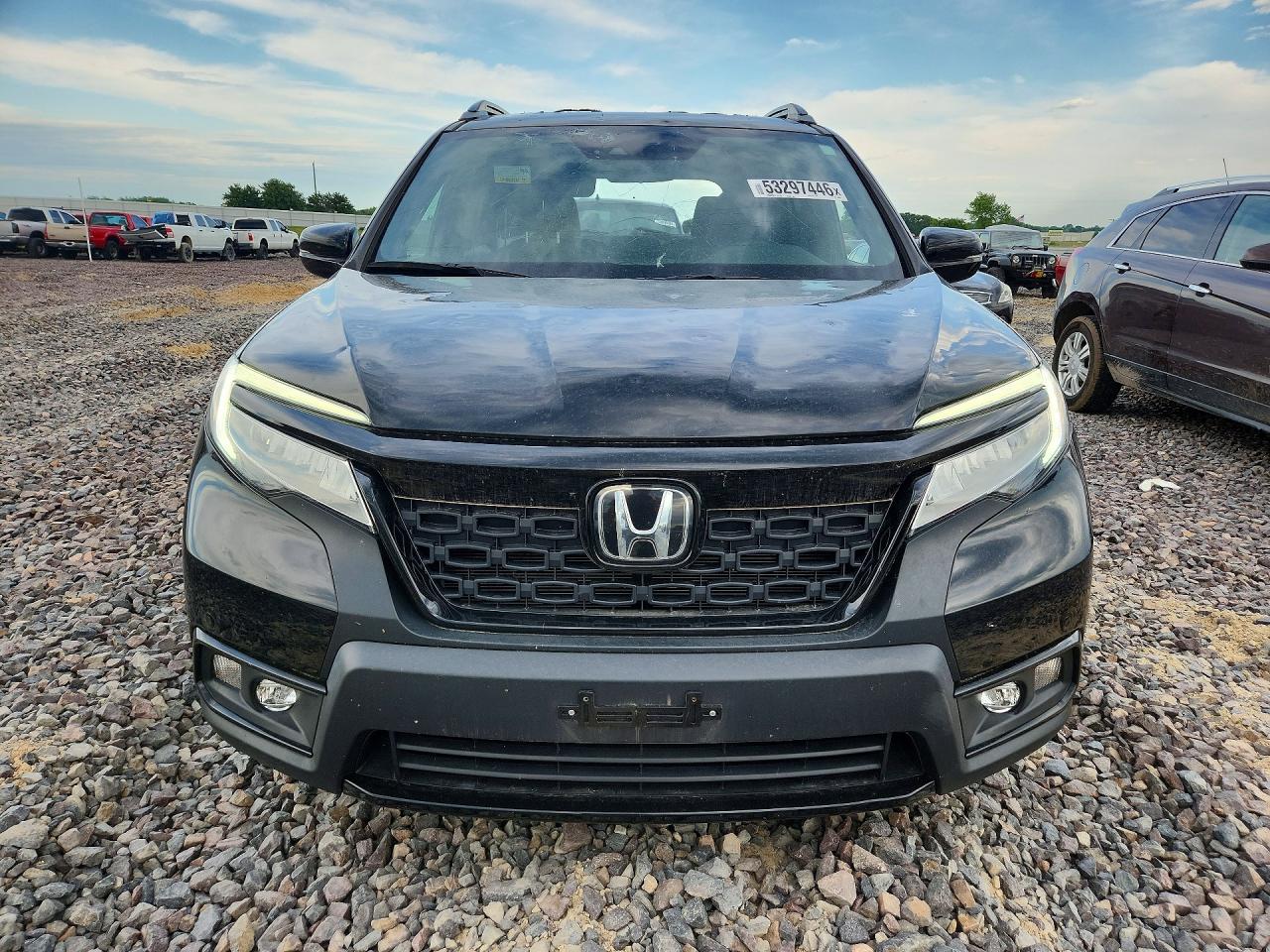 2021 Honda Passport Elite Black vin: 5FNYF8H01MB039627