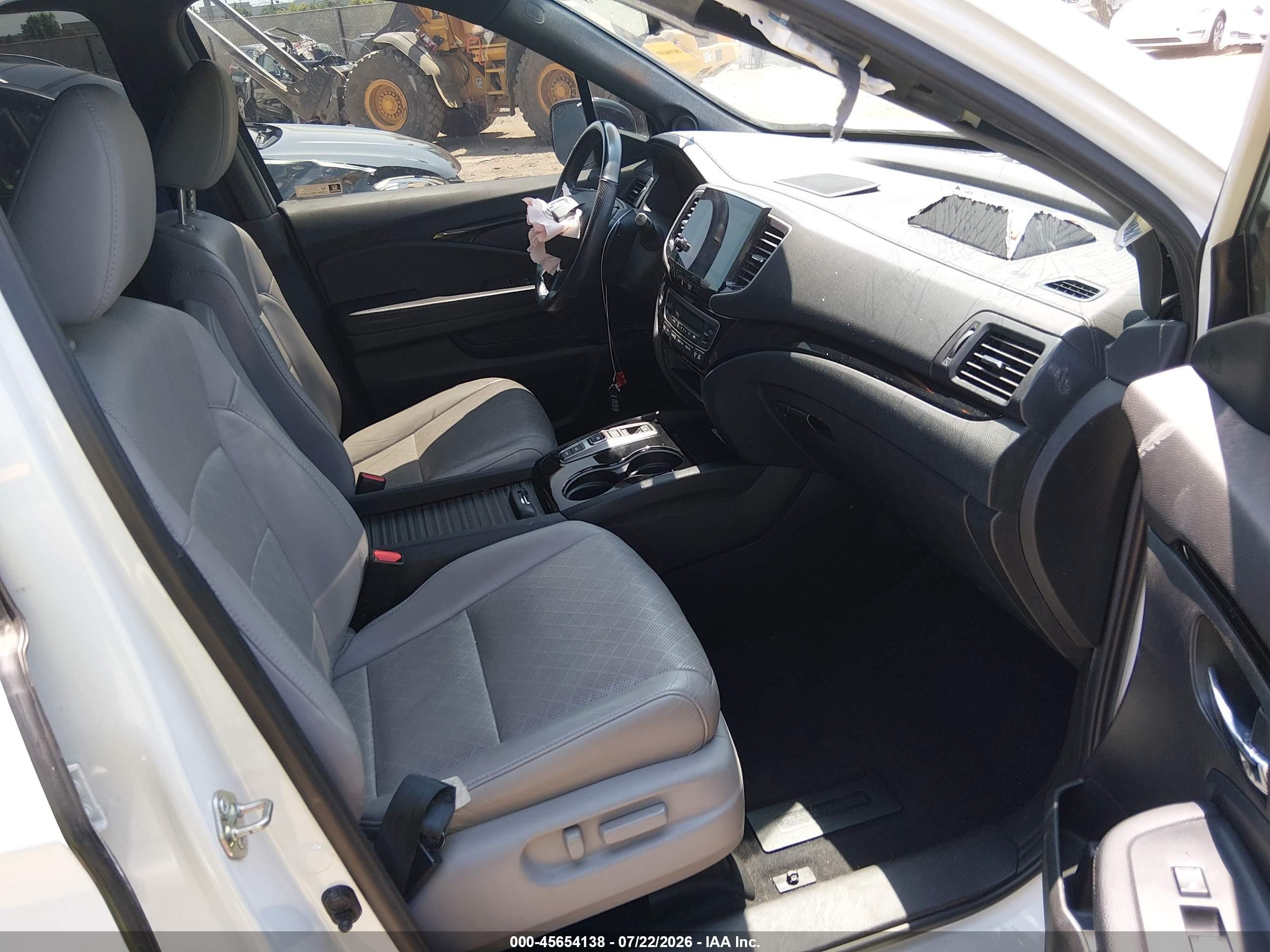 2020 Honda Passport Awd Elite White vin: 5FNYF8H02LB002892