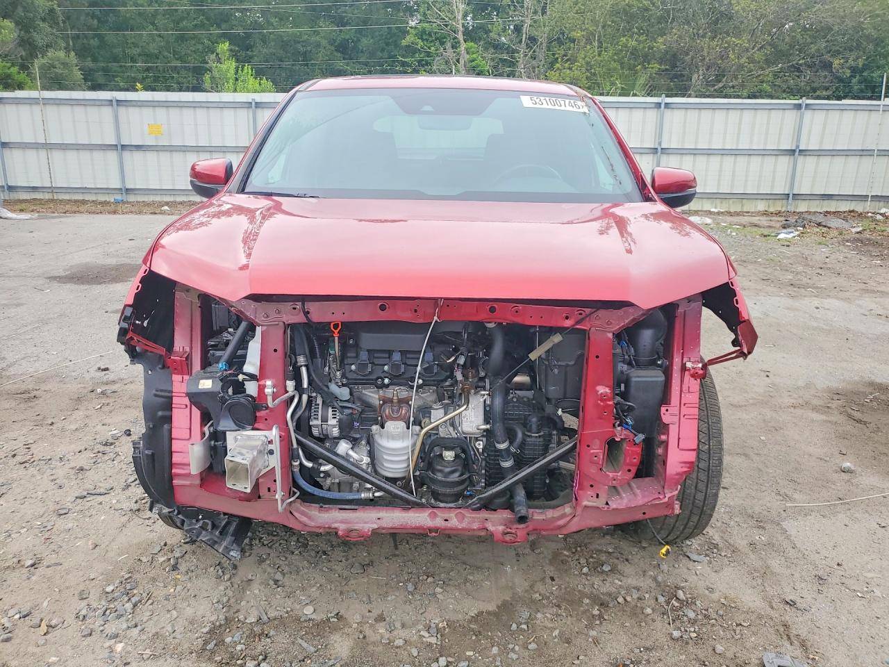 2025 Honda Passport Exl Red vin: 5FNYF8H54SB005321