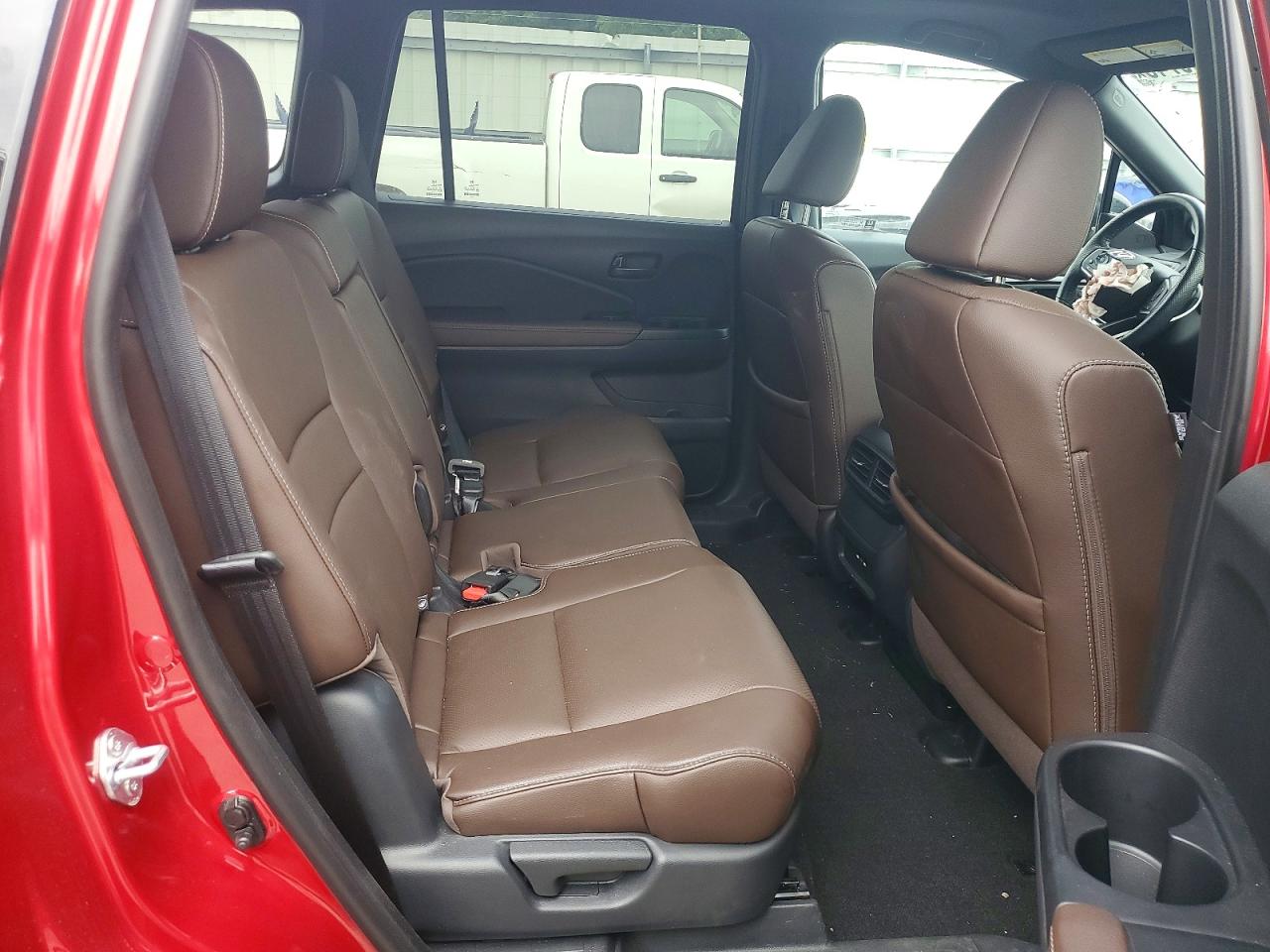 2025 Honda Passport Exl Red vin: 5FNYF8H54SB005321