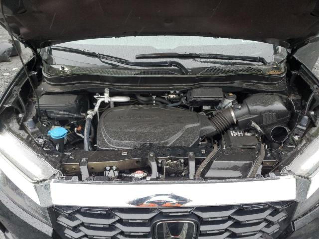 2023 Honda Passport Exl Awd Черный vin: 5FNYF8H55PB022183