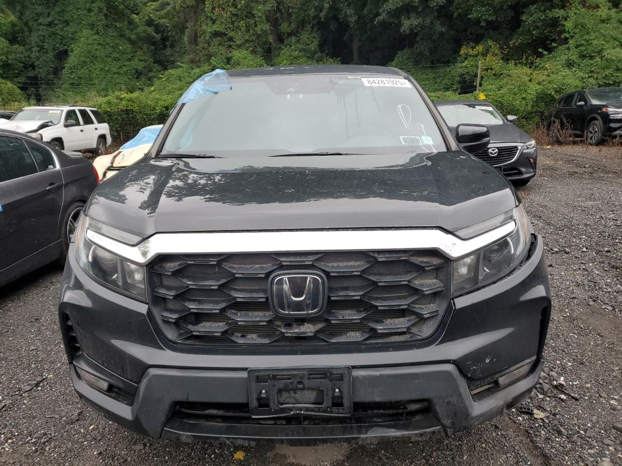 2023 Honda Passport Exl Awd Черный vin: 5FNYF8H55PB022183