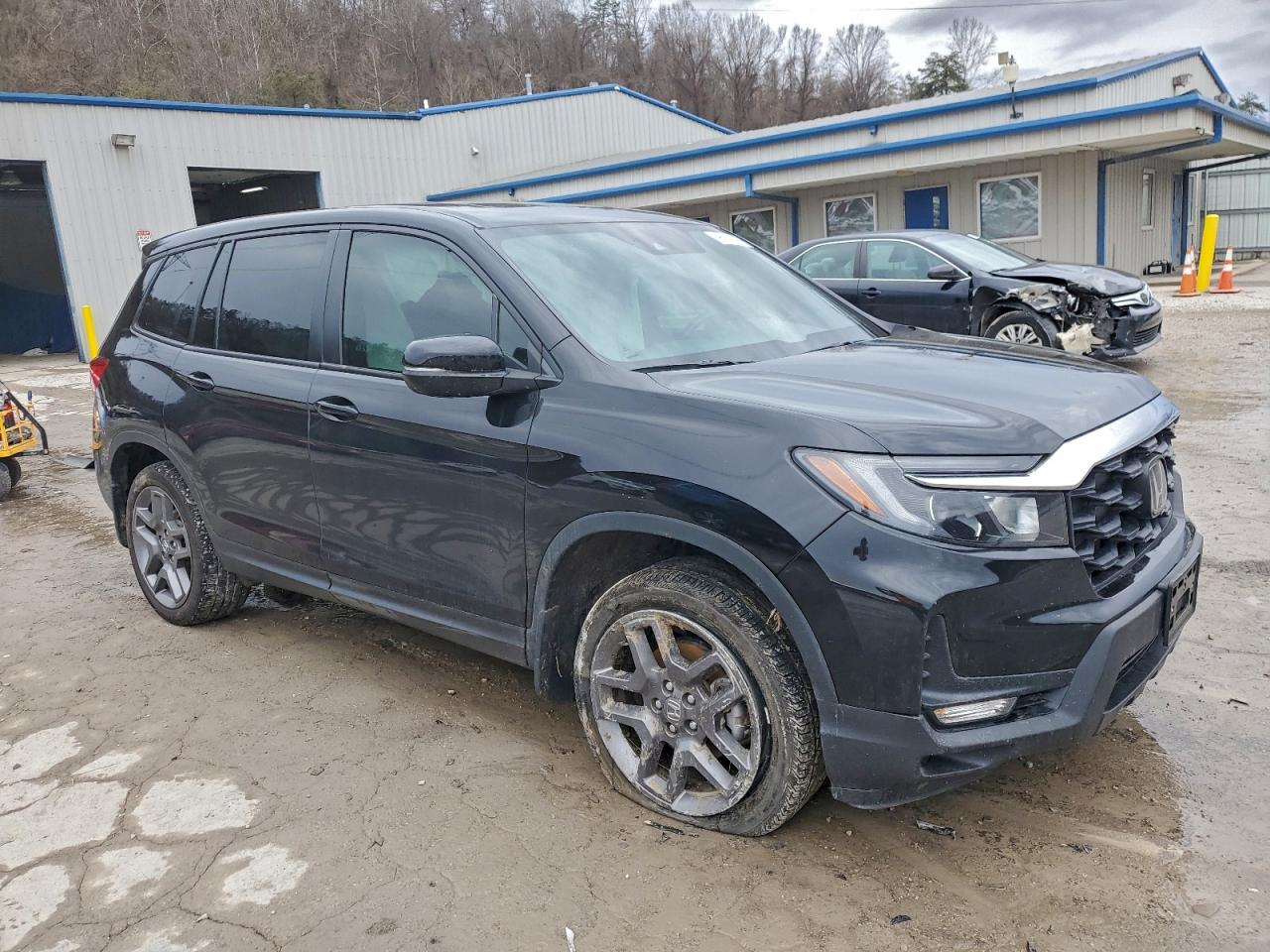 2023 Honda Passport Exl Black vin: 5FNYF8H56PB031121