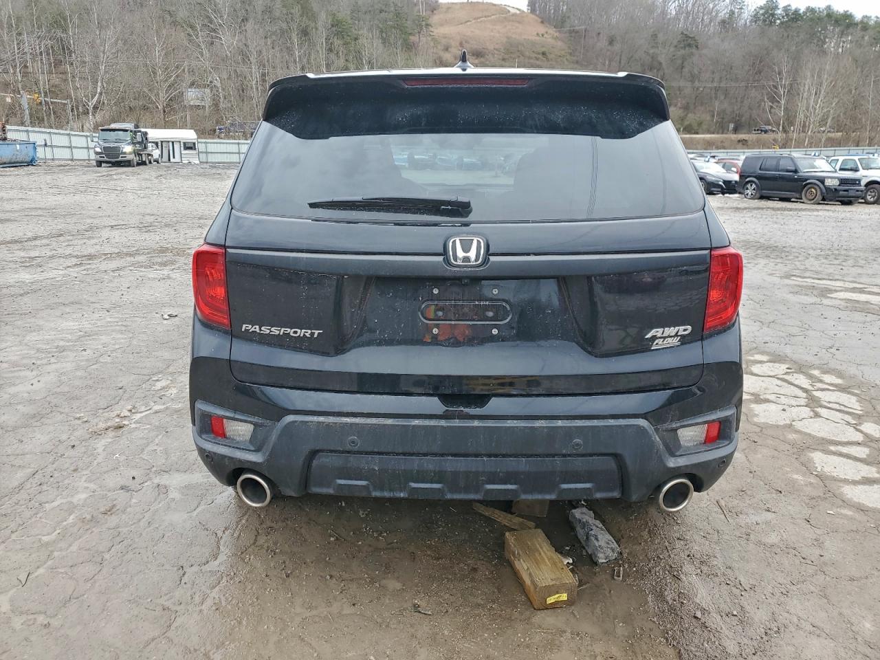 2023 Honda Passport Exl Black vin: 5FNYF8H56PB031121