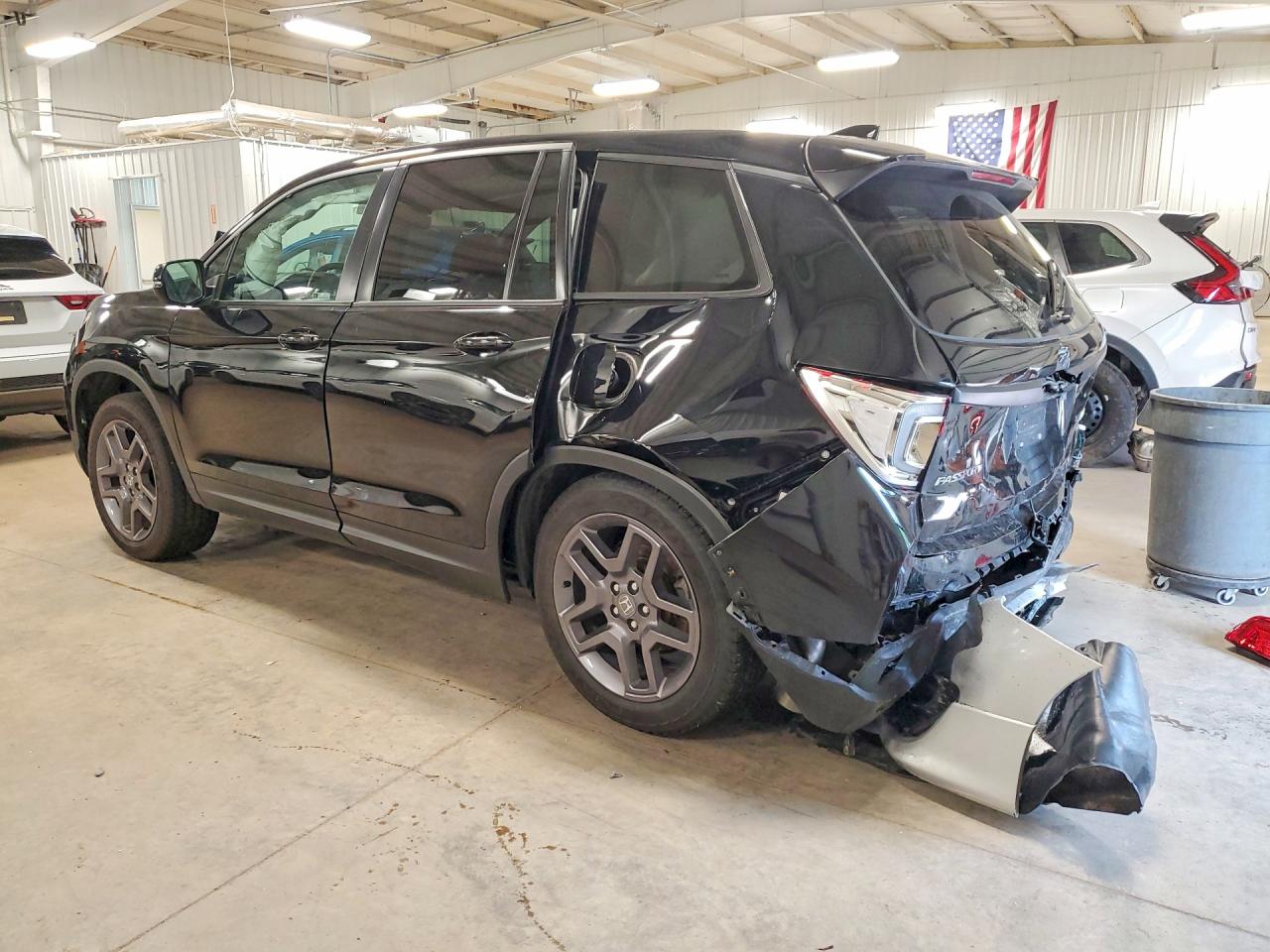 2022 Honda Passport Exl Black vin: 5FNYF8H59NB024614