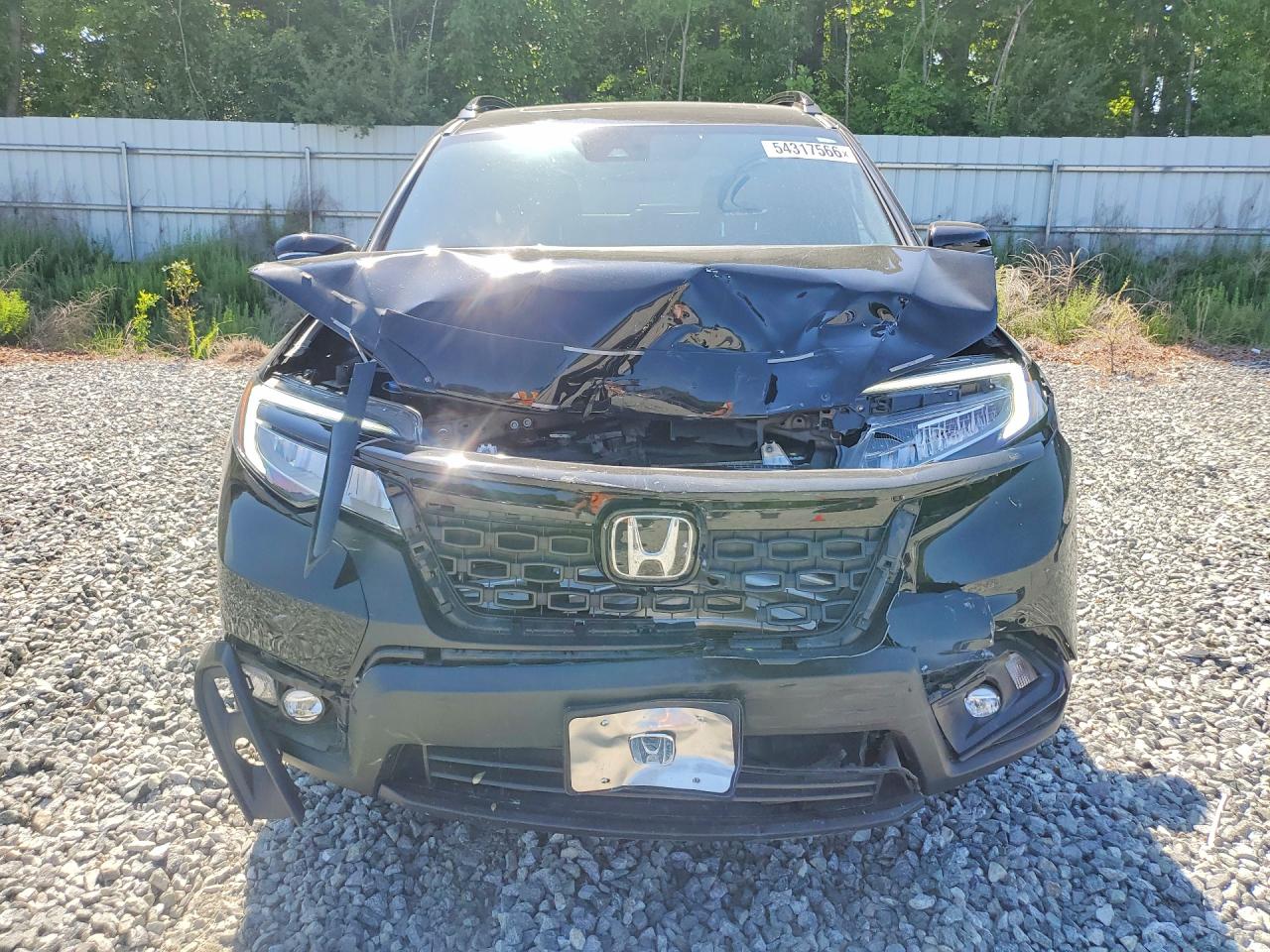 2021 Honda Passport Touring Black vin: 5FNYF8H94MB041046