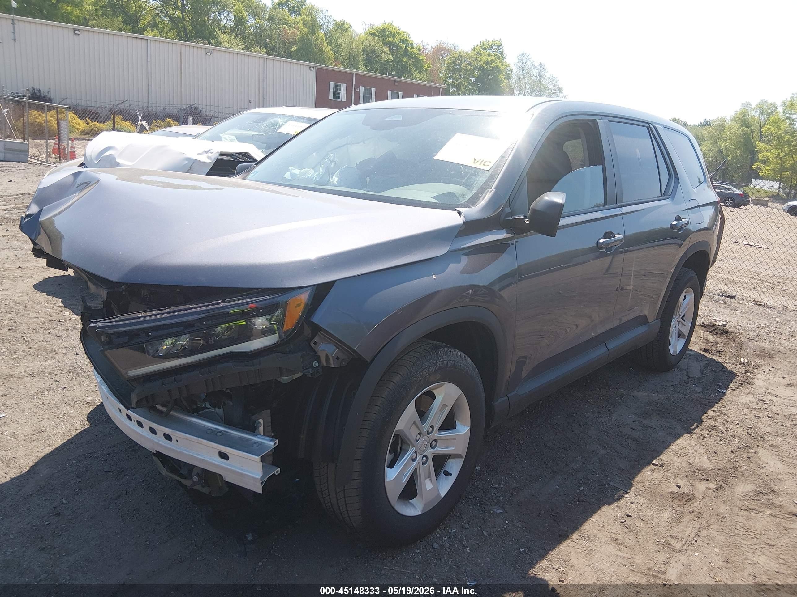 2023 Honda Pilot Awd Lx Gray vin: 5FNYG1H28PB020714