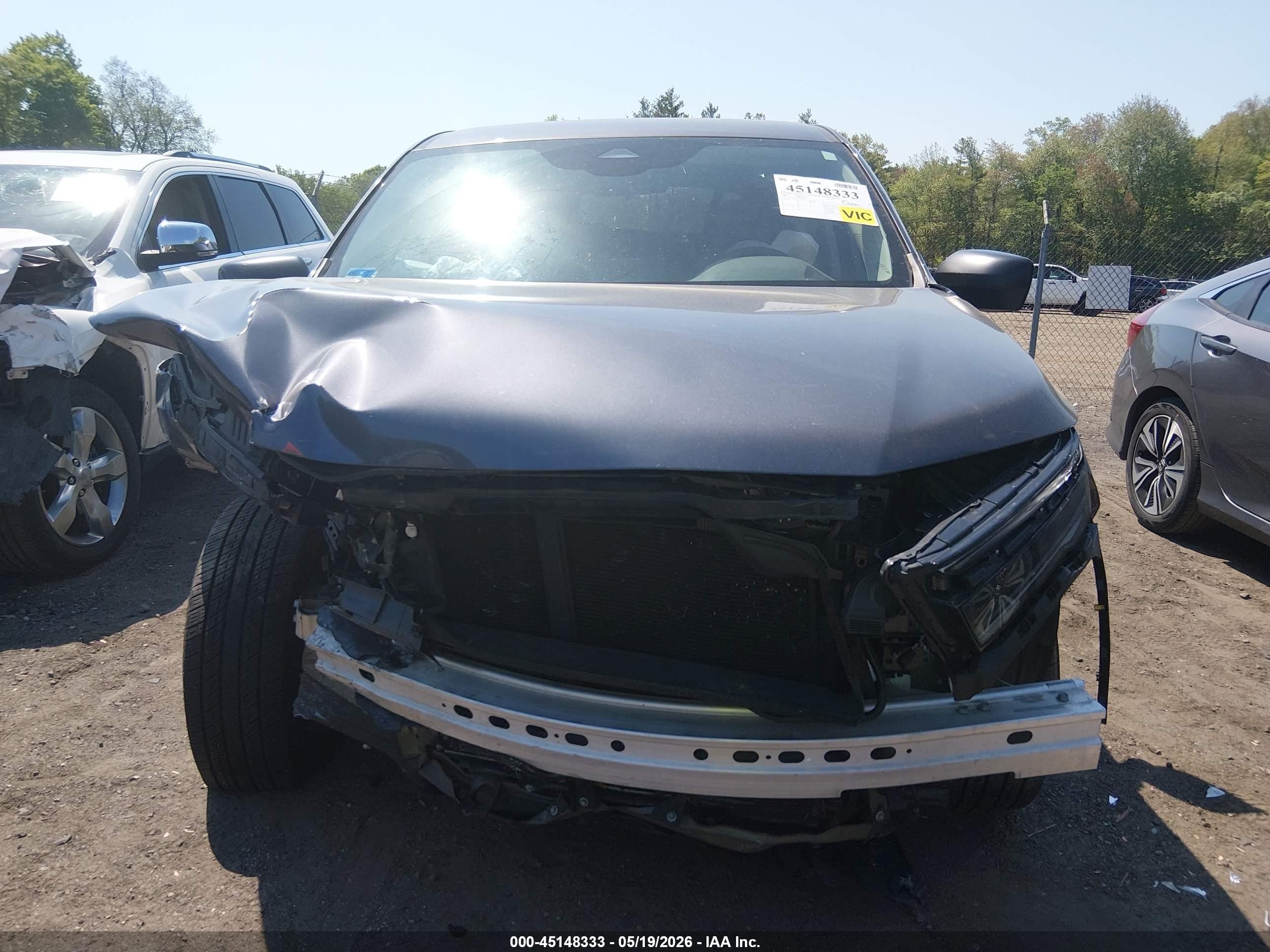 2023 Honda Pilot Awd Lx Gray vin: 5FNYG1H28PB020714